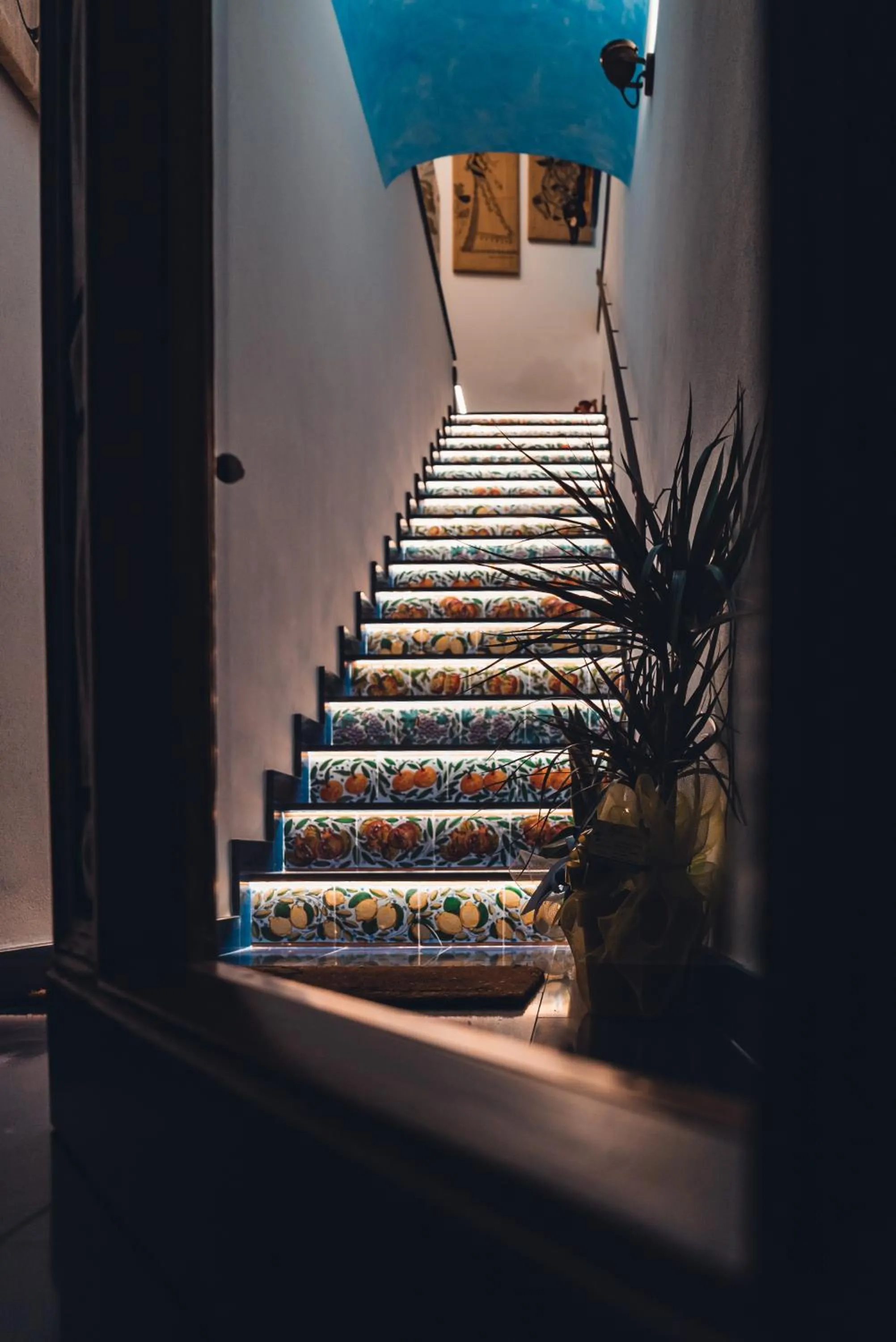 Decorative detail in macchia mediterranea