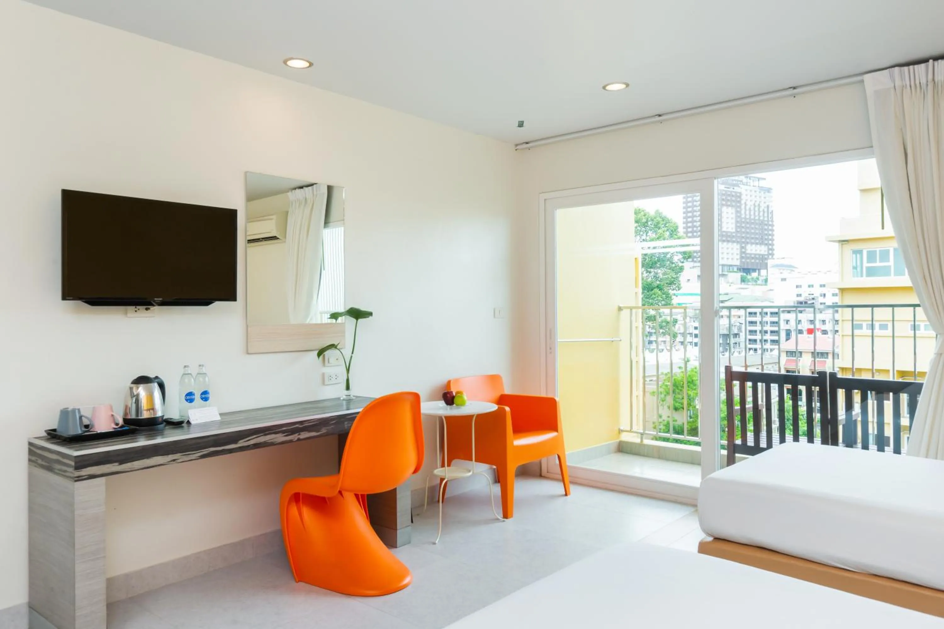 Balcony/Terrace, Bed in Grand Bella