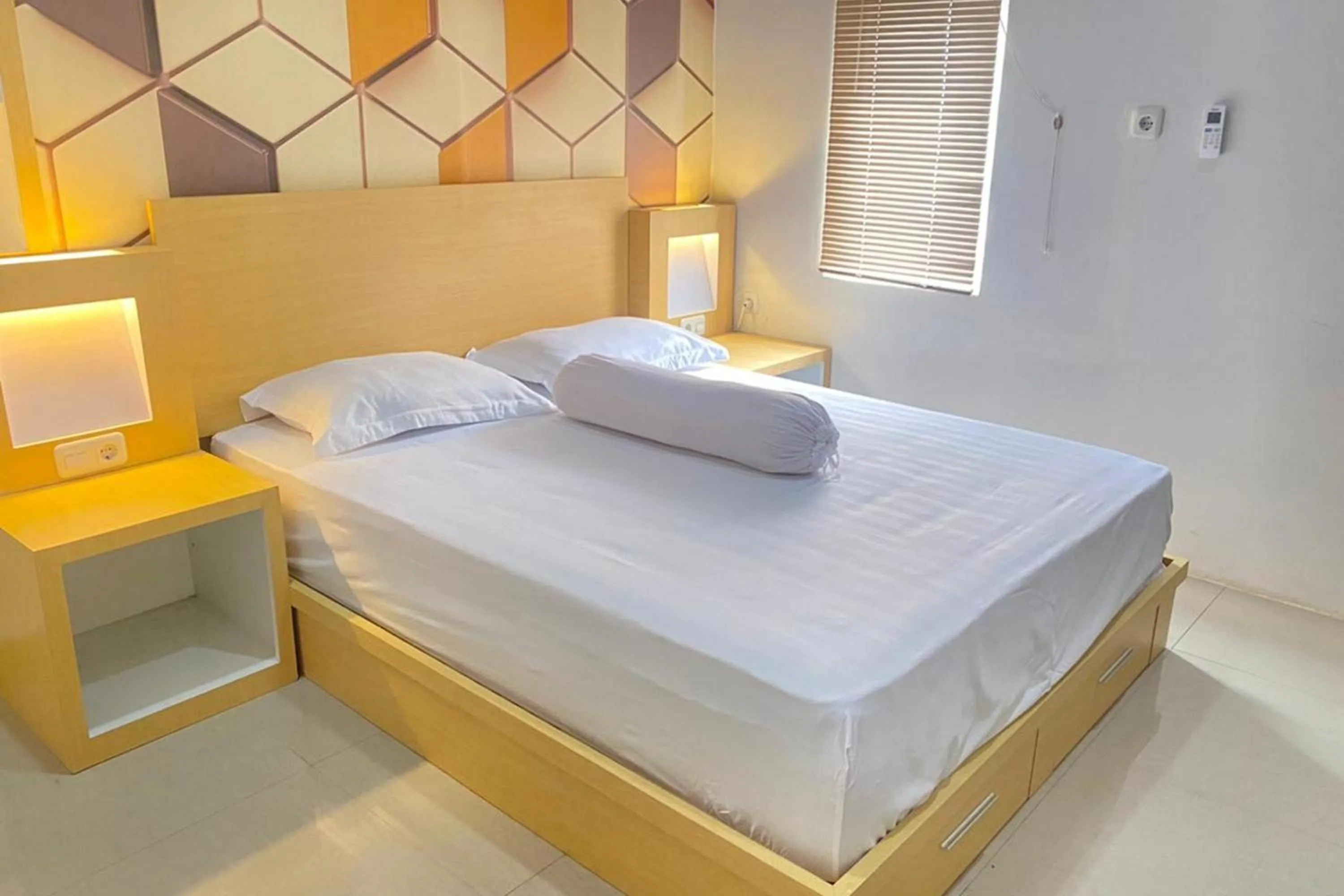 Bed in Homestay Syariah Callista Bantaeng Mitra RedDoorz