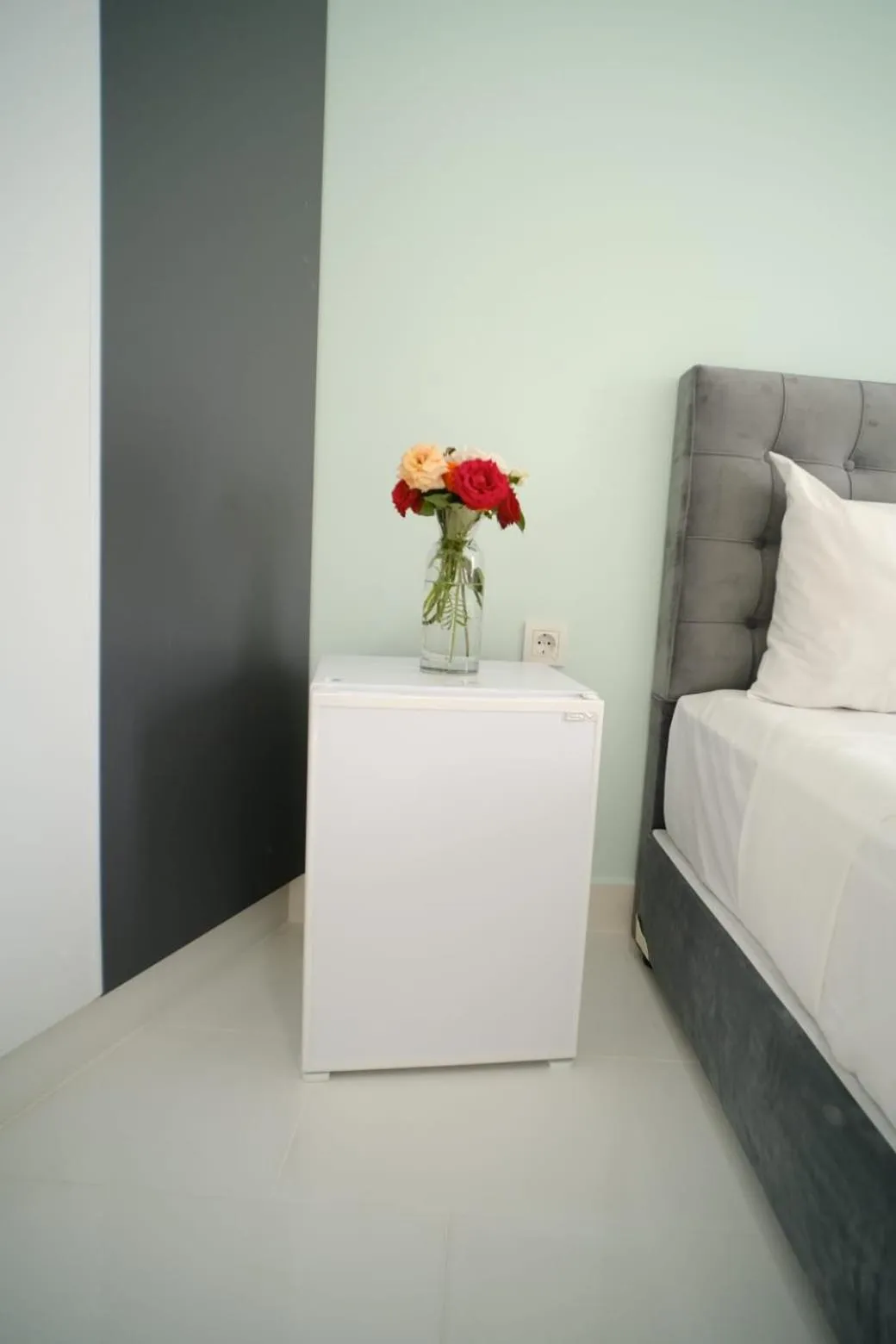 oven, Bed in FOREST BLUE BEACH OTEL