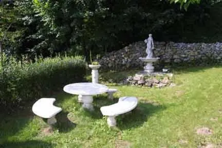 Garden in Hotel Szeleta