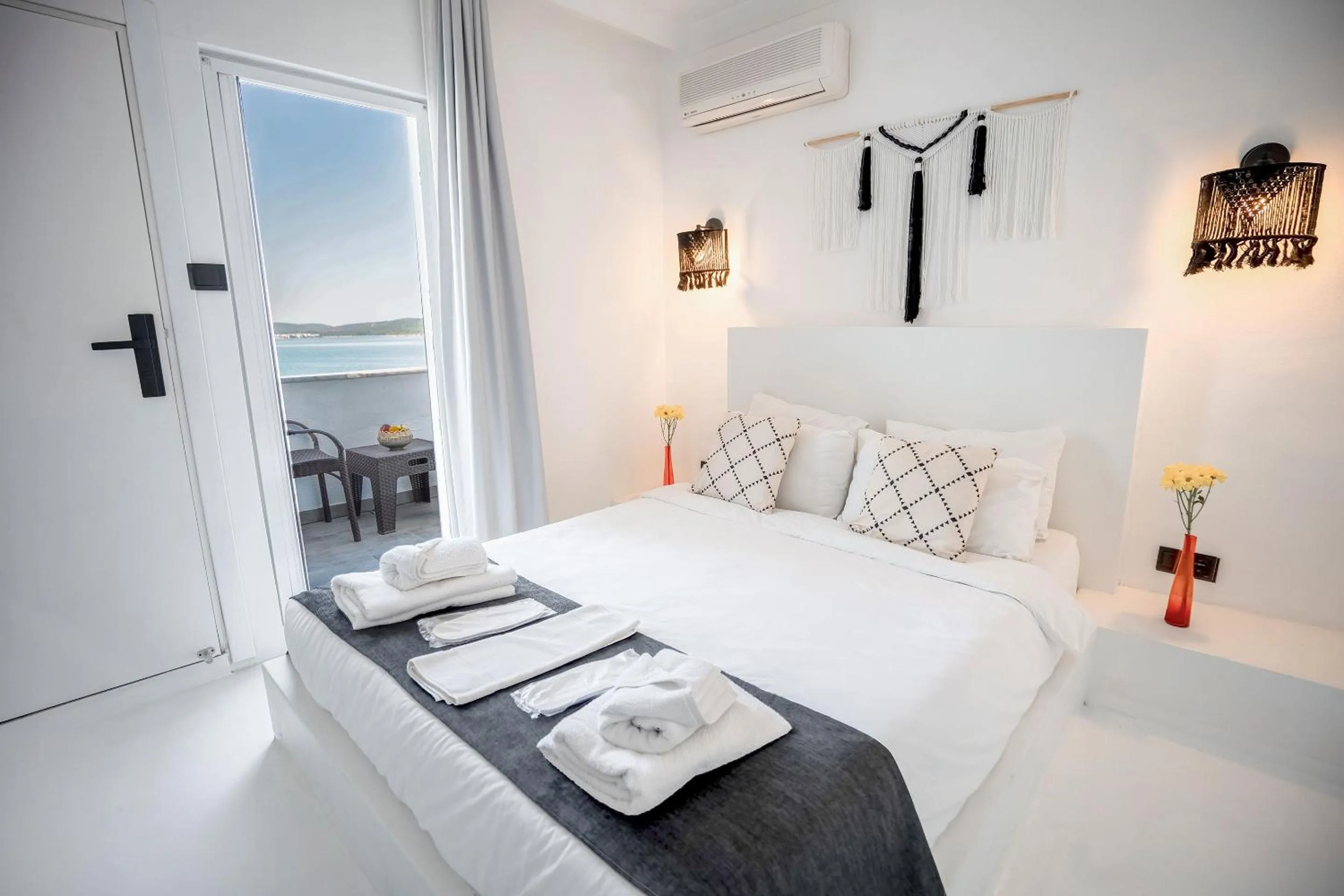 Bed in Çamlık 87 Hotel Ayvalık