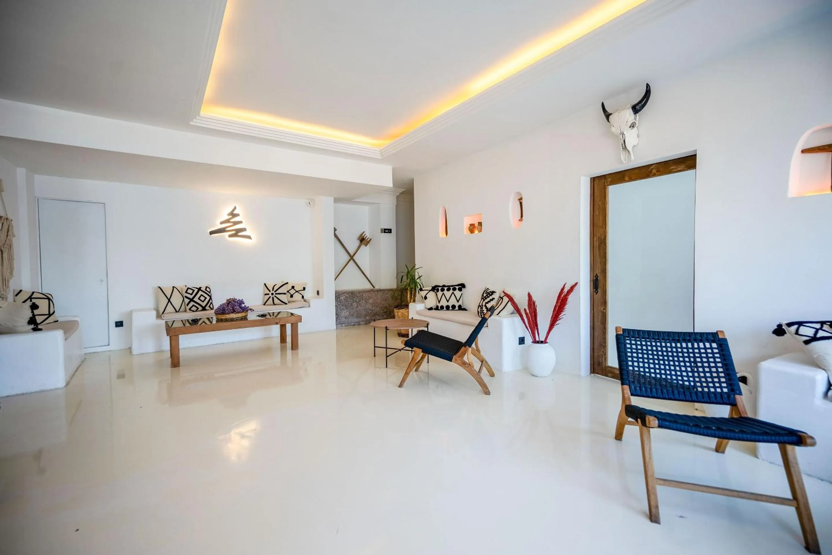 Lobby or reception in Çamlık 87 Hotel Ayvalık