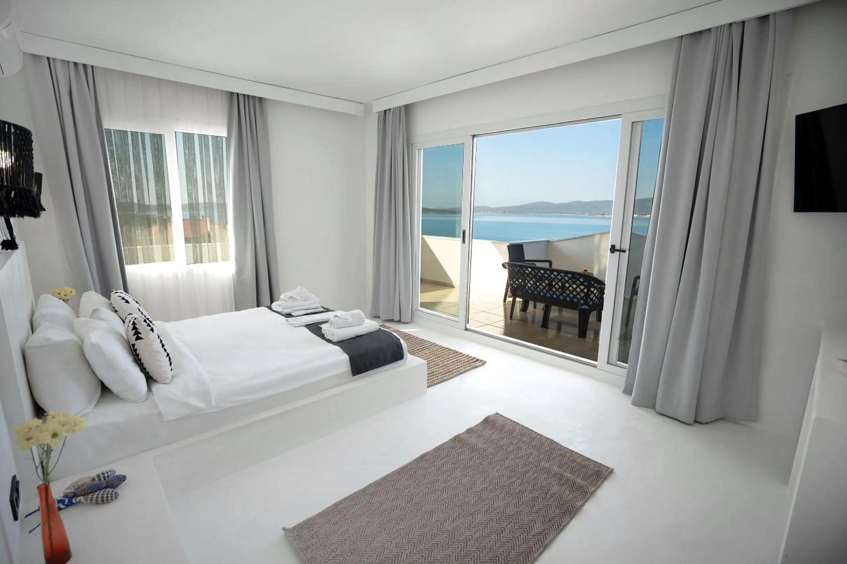 Bed in Çamlık 87 Hotel Ayvalık