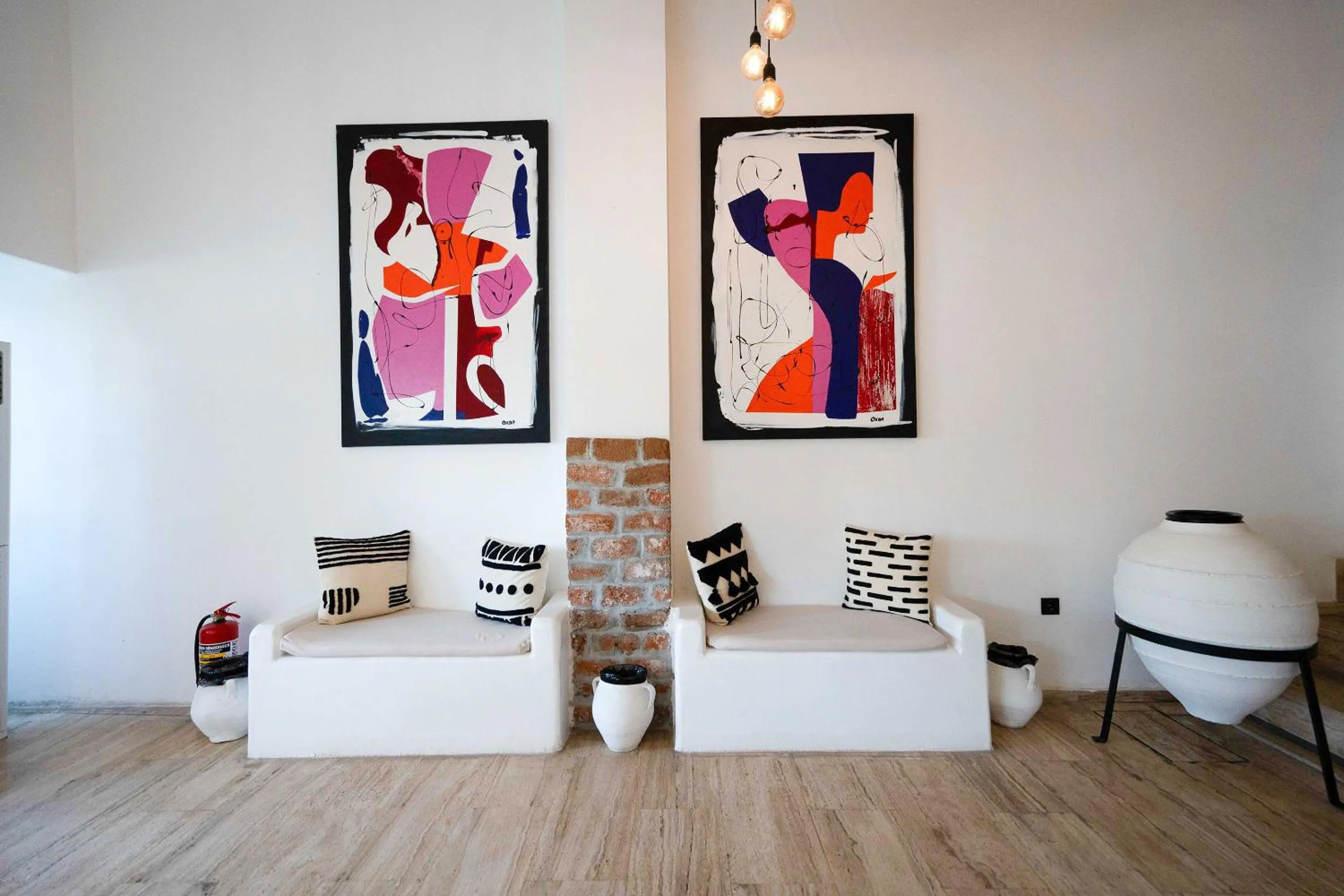 Lobby or reception in Çamlık 87 Hotel Ayvalık