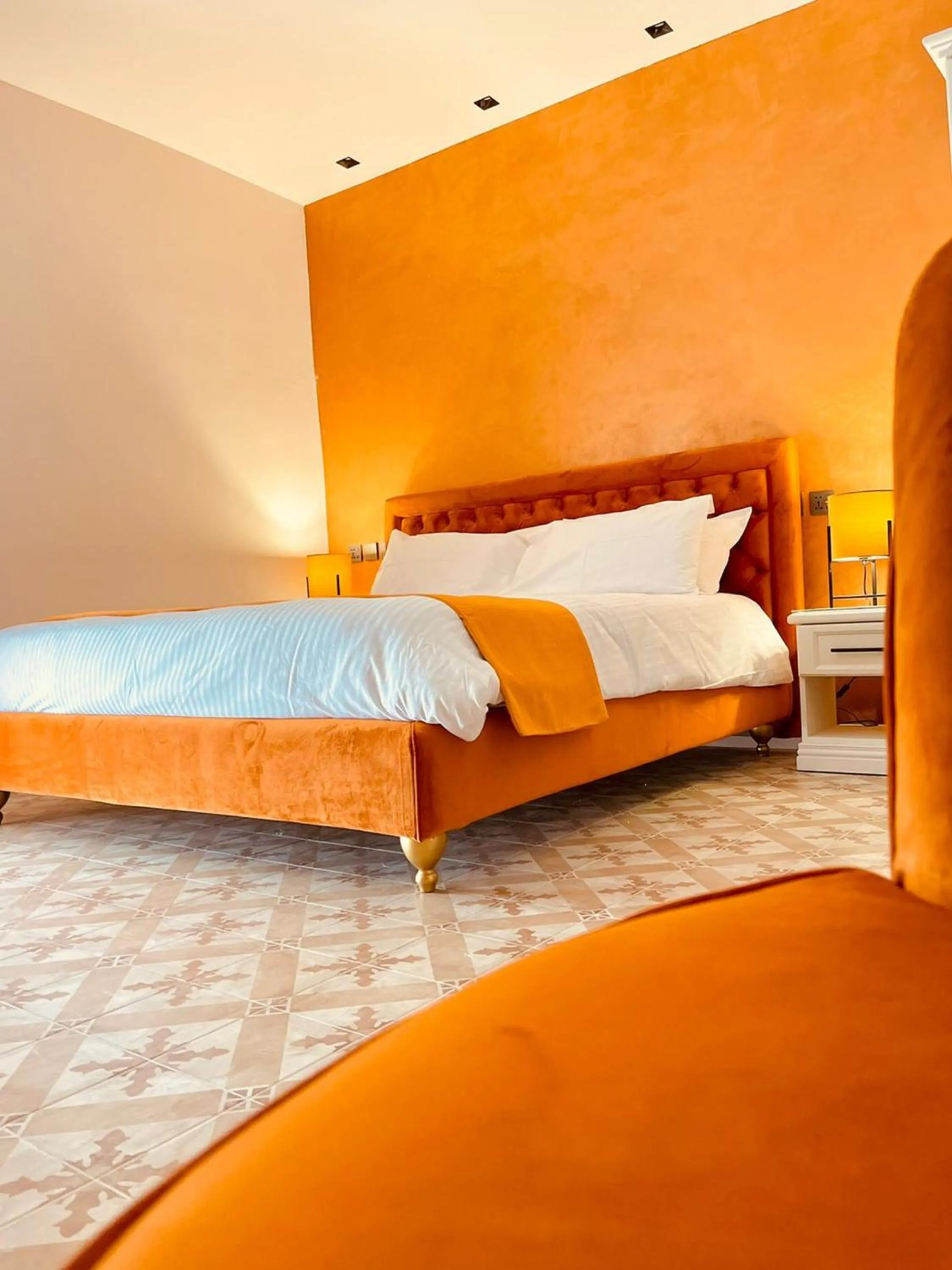 Decorative detail, Bed in Casa Reale Boutique Hotel