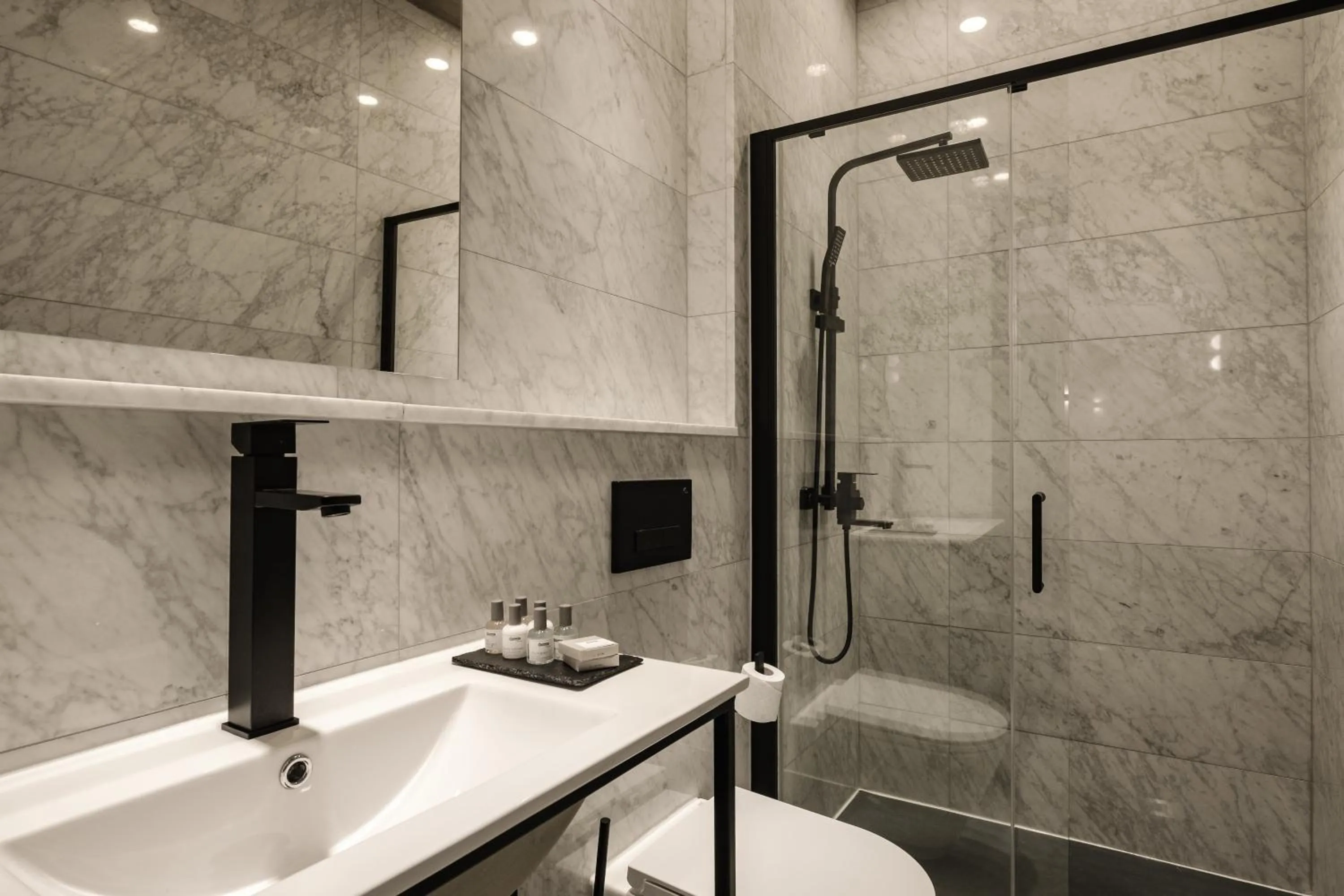 Shower in Casa Reale Boutique Hotel