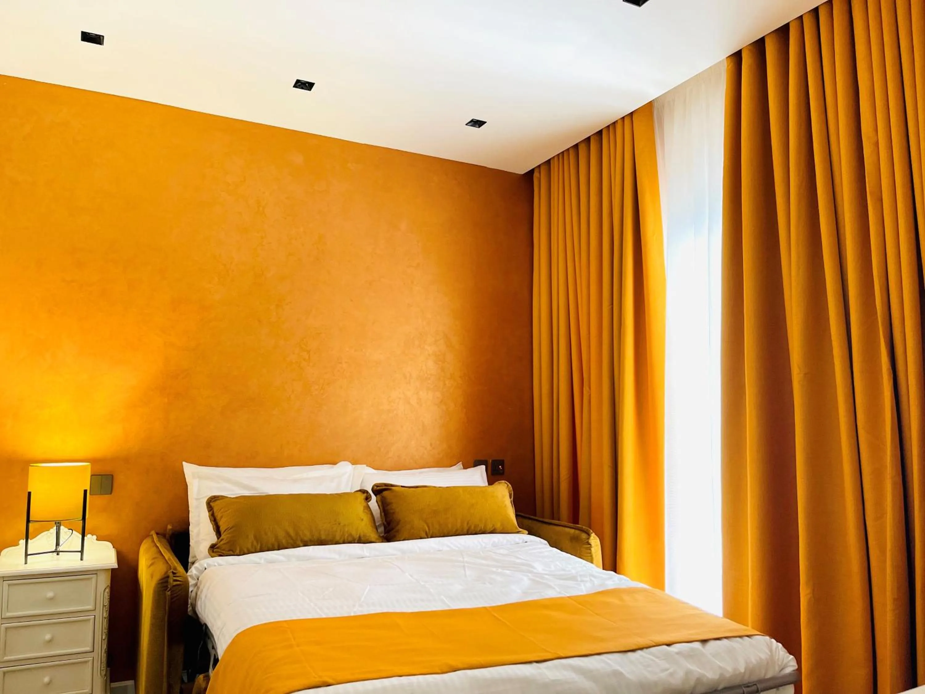 Decorative detail, Bed in Casa Reale Boutique Hotel