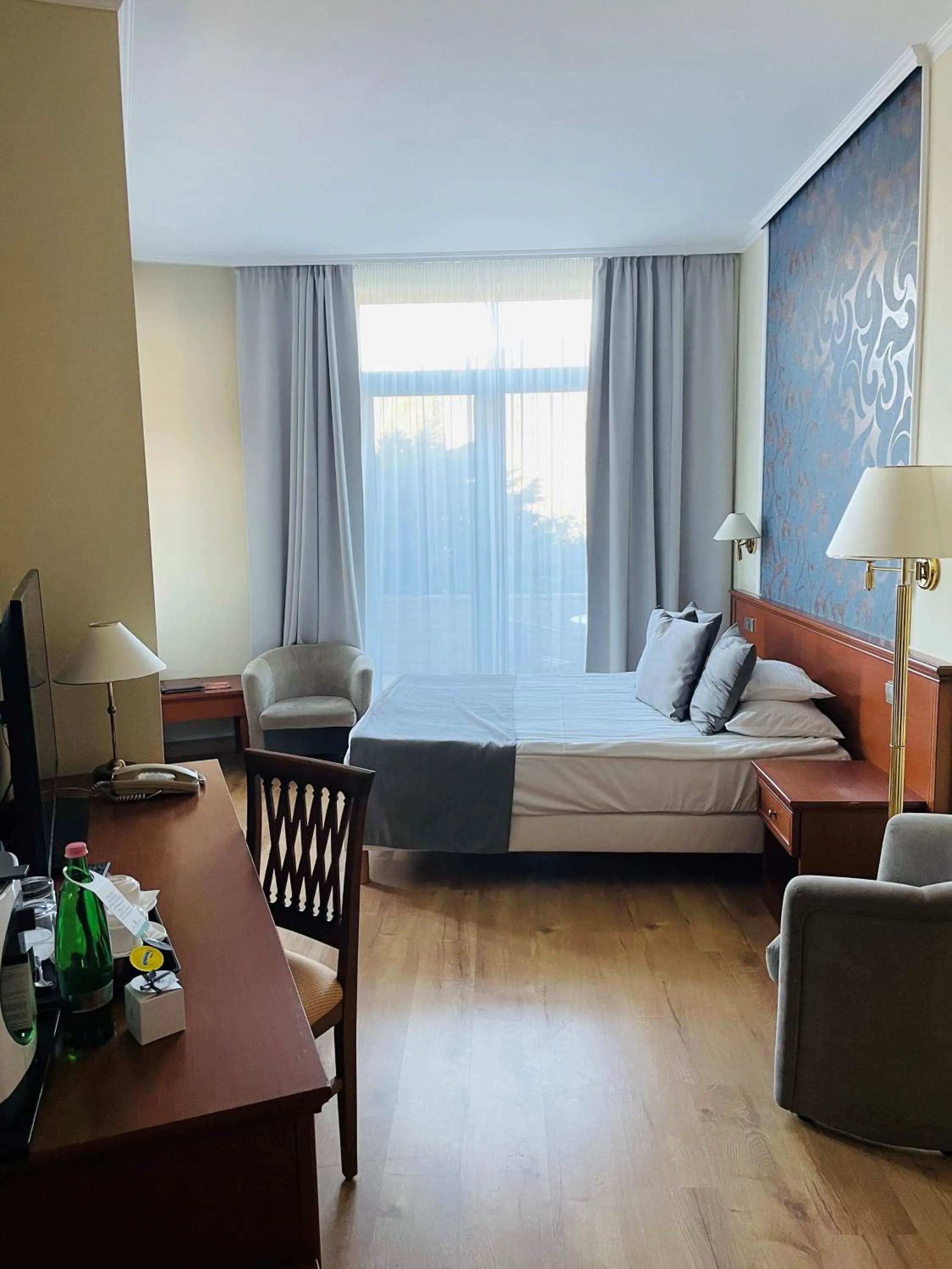 Bed in Thermal Hotel Visegrád