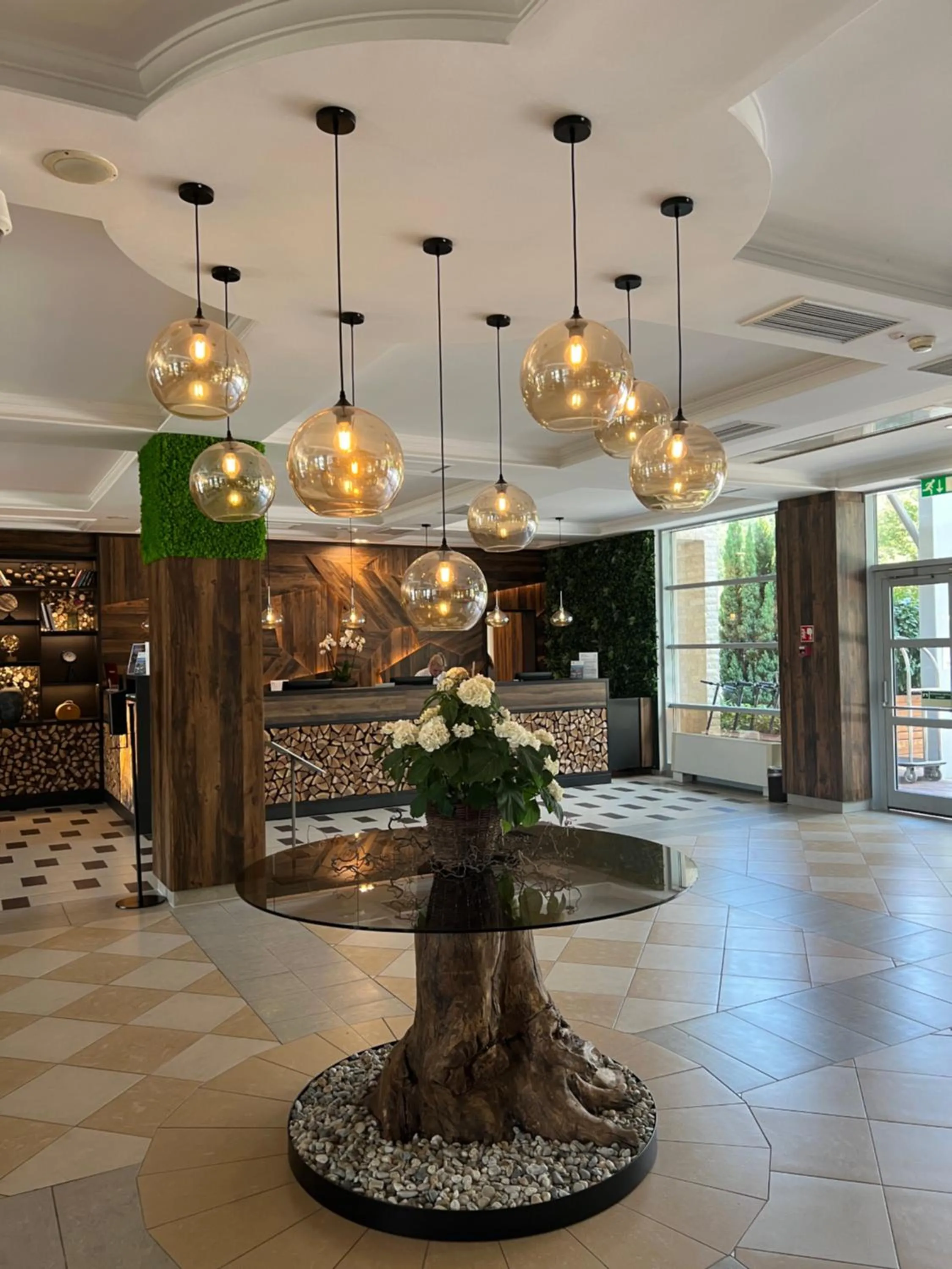 Lobby or reception in Thermal Hotel Visegrád