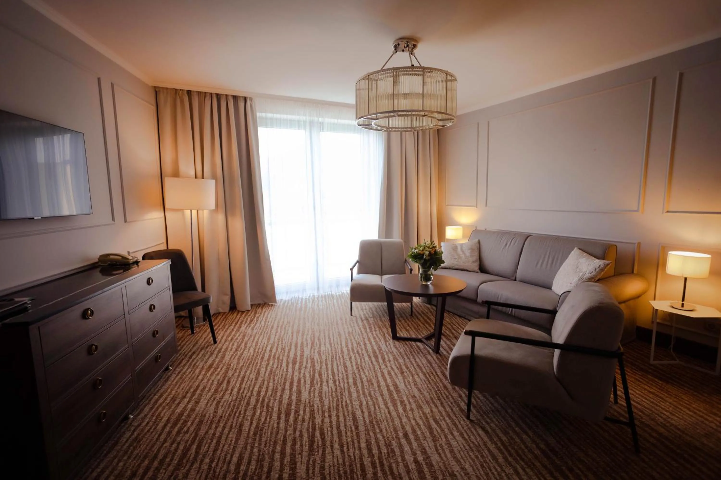 Living room in Thermal Hotel Visegrád