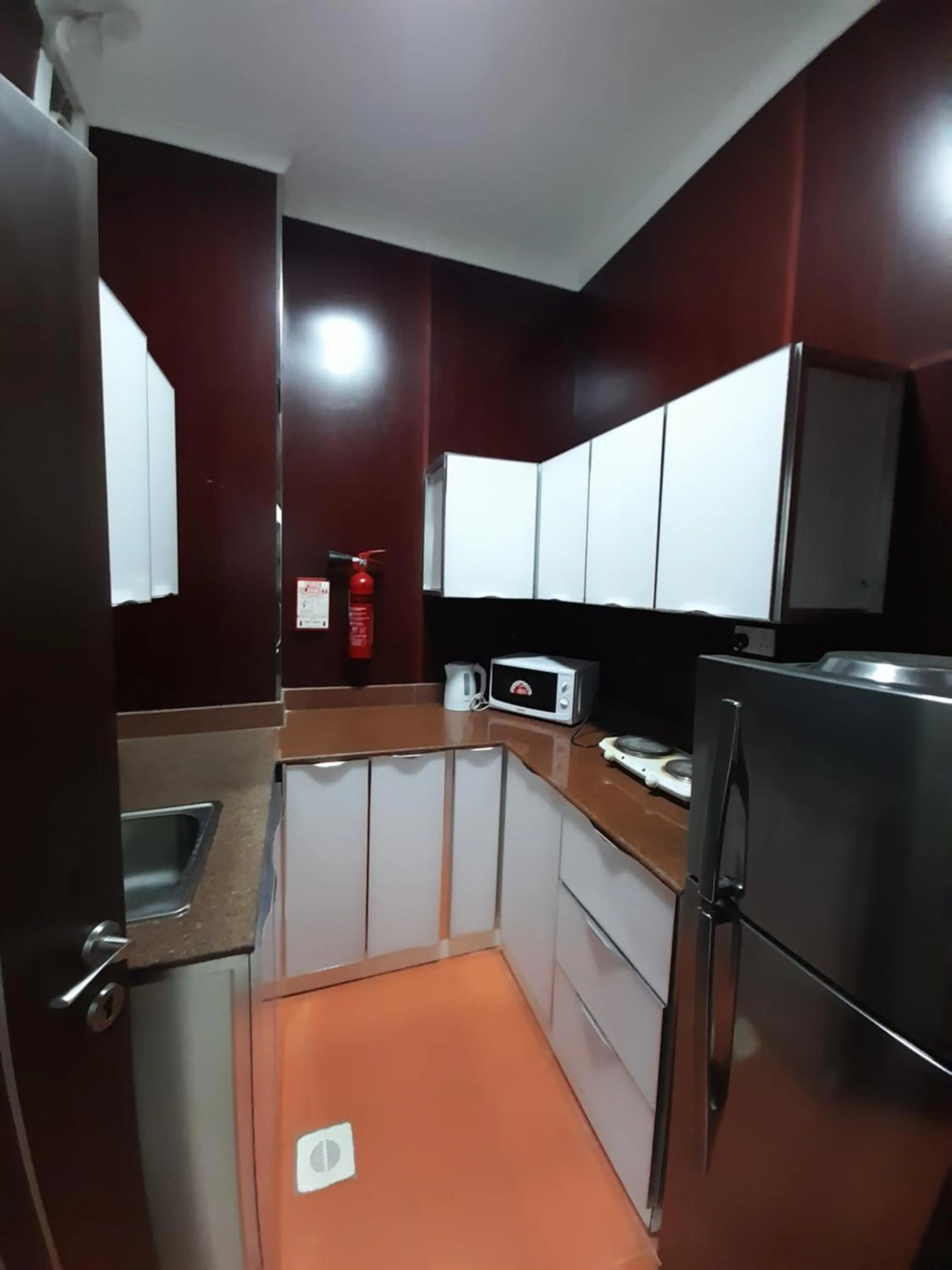 Communal kitchen in EMAN HOUSE