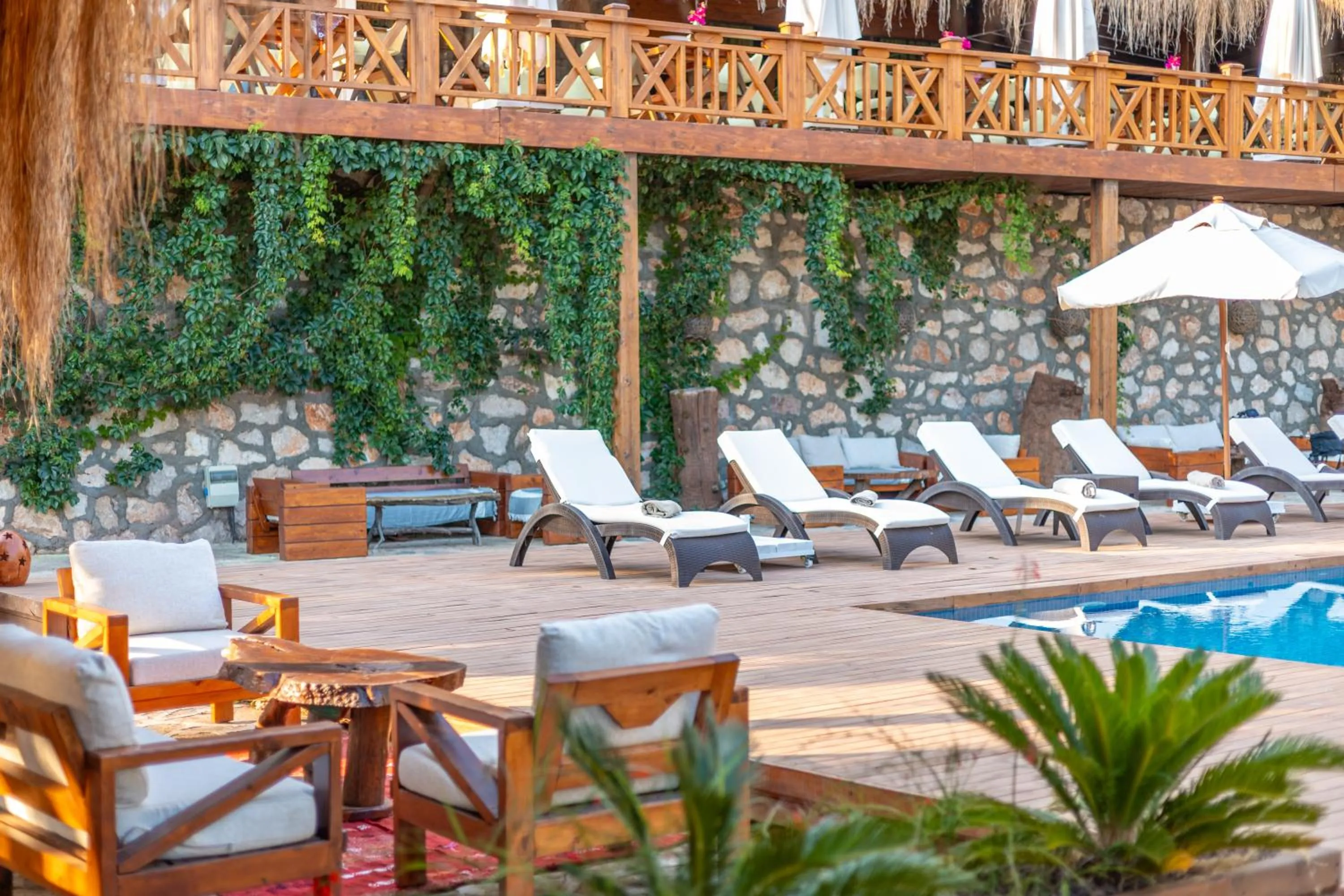 Seating area in La Boheme Kabak Adults Only