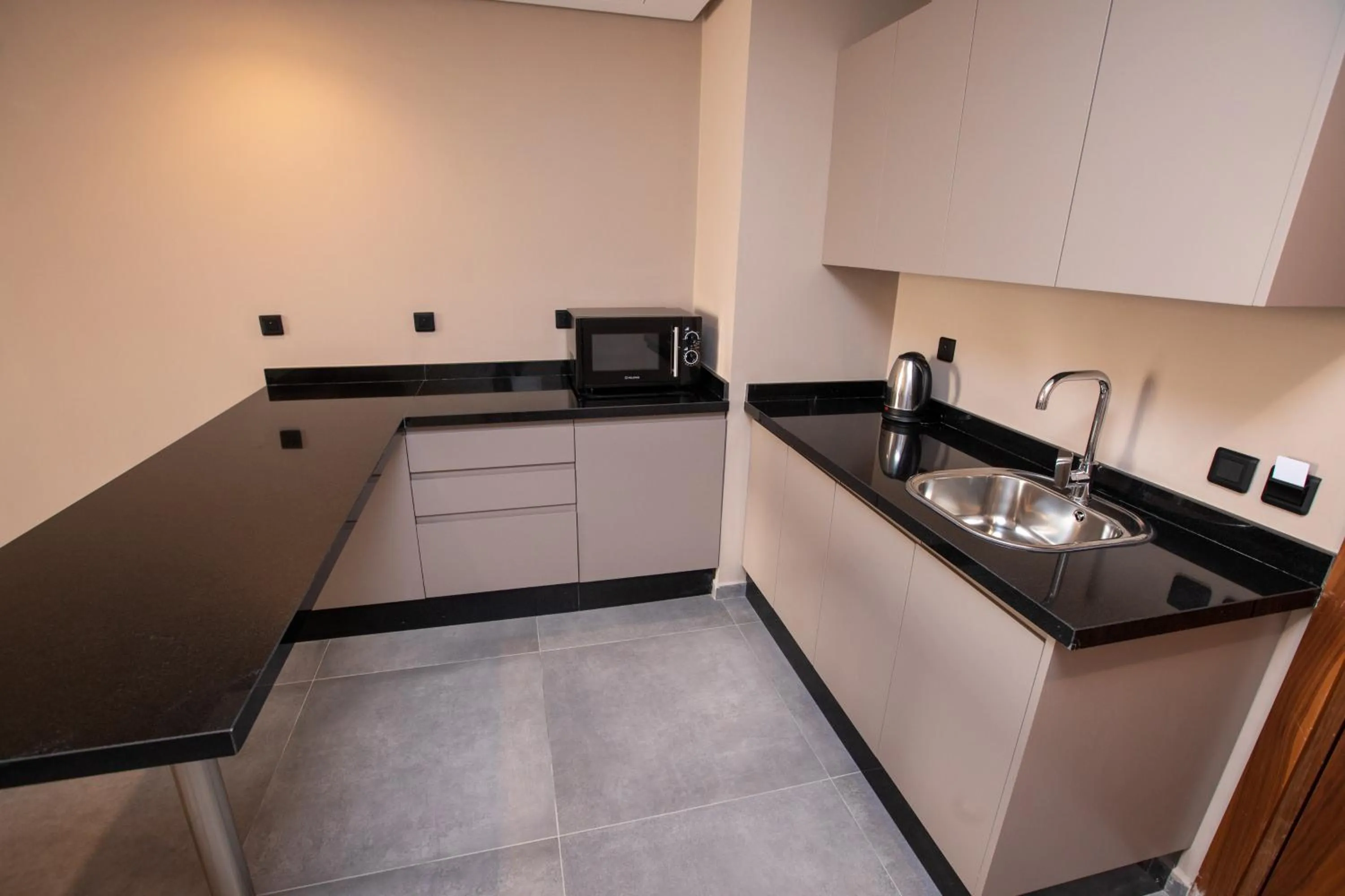 Kitchen or kitchenette in Address Hotel Casablanca