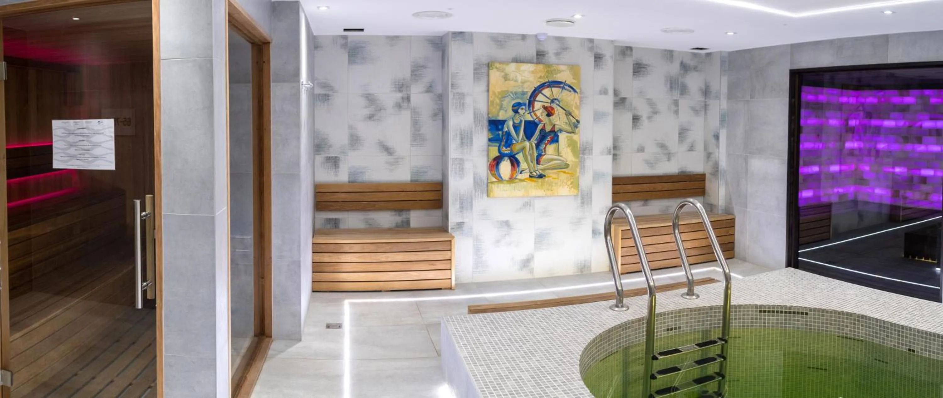 Sauna in Hotel Azur Siofok