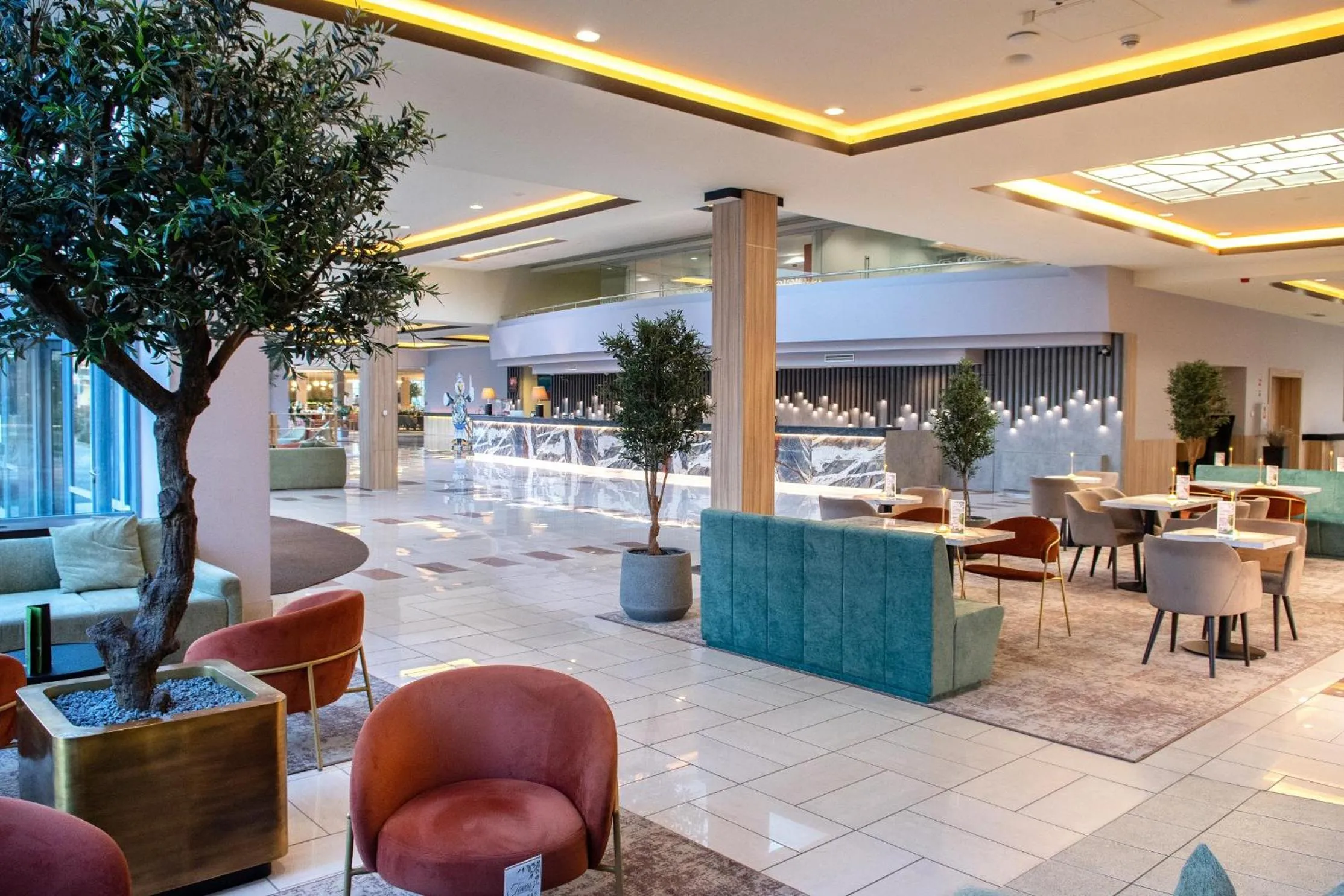 Lobby or reception in Hotel Azur Siofok