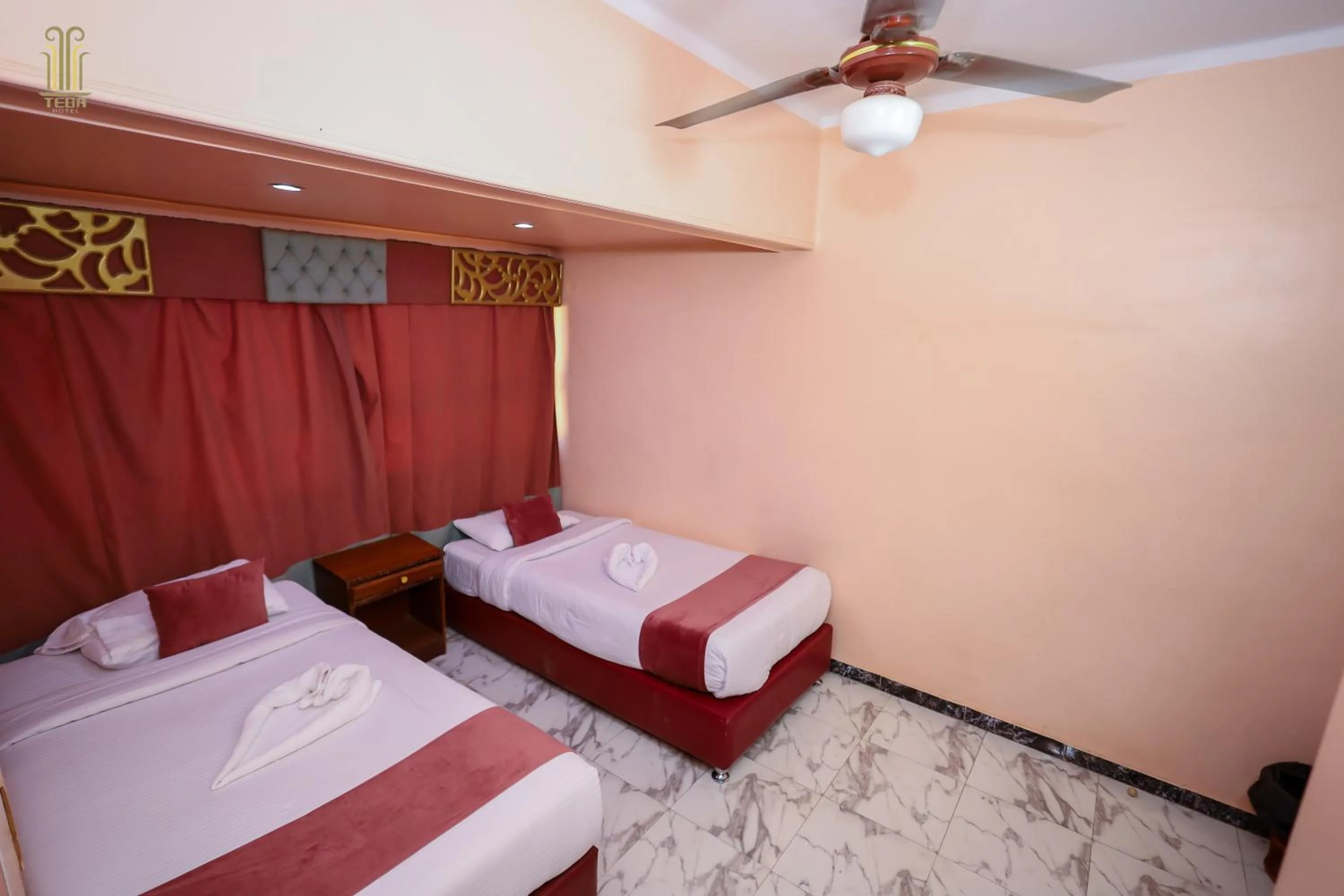 Bedroom, Bed in Tiba Hotel