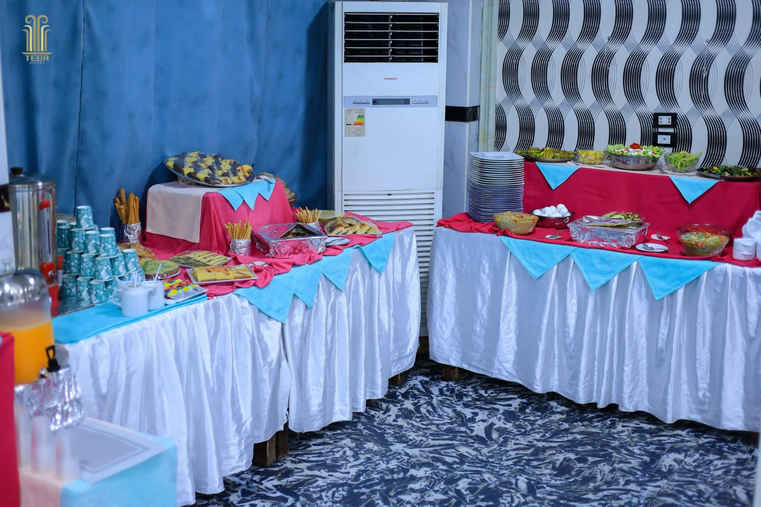 Restaurant/places to eat in Tiba Hotel