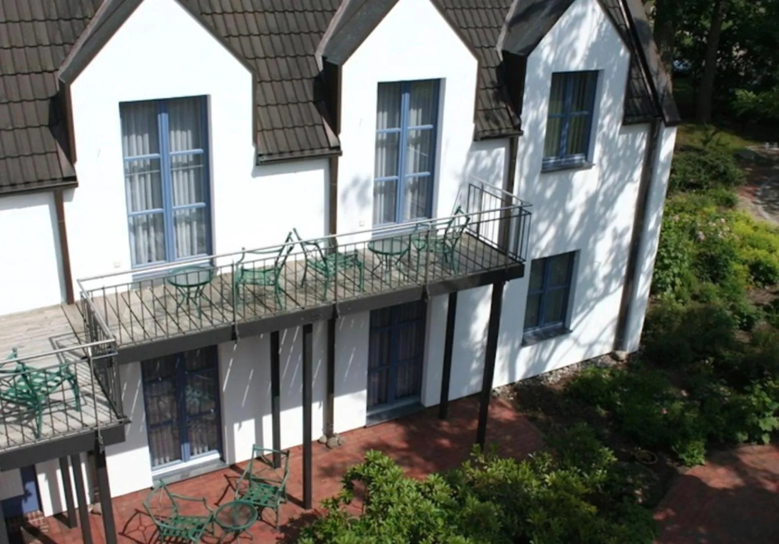 Property building in Hotel Rügenschmiede vis a vis Hiddensee