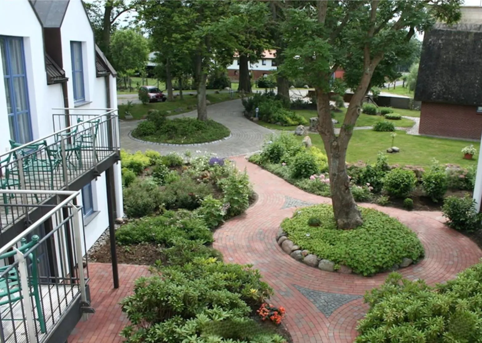 Parking in Hotel Rügenschmiede vis a vis Hiddensee