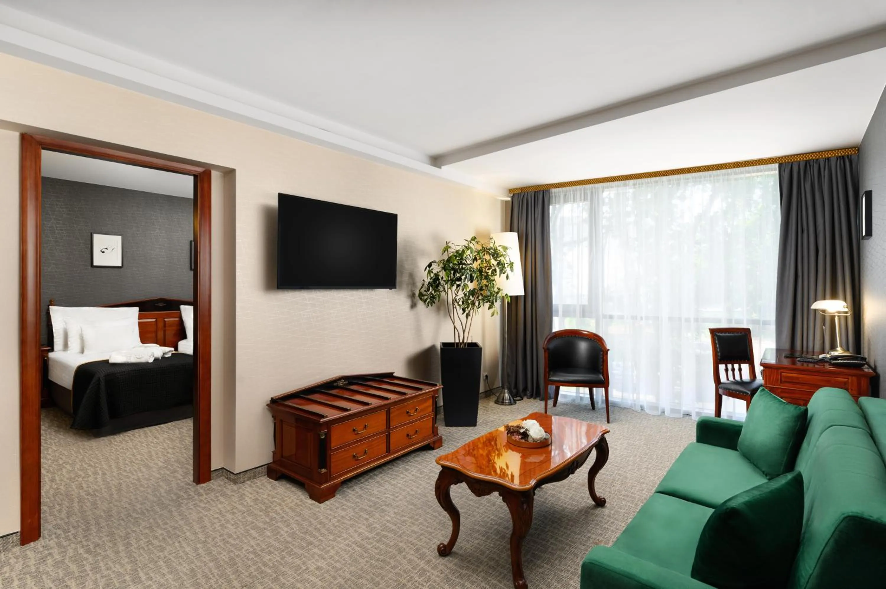 Bed in Hotel Divinus