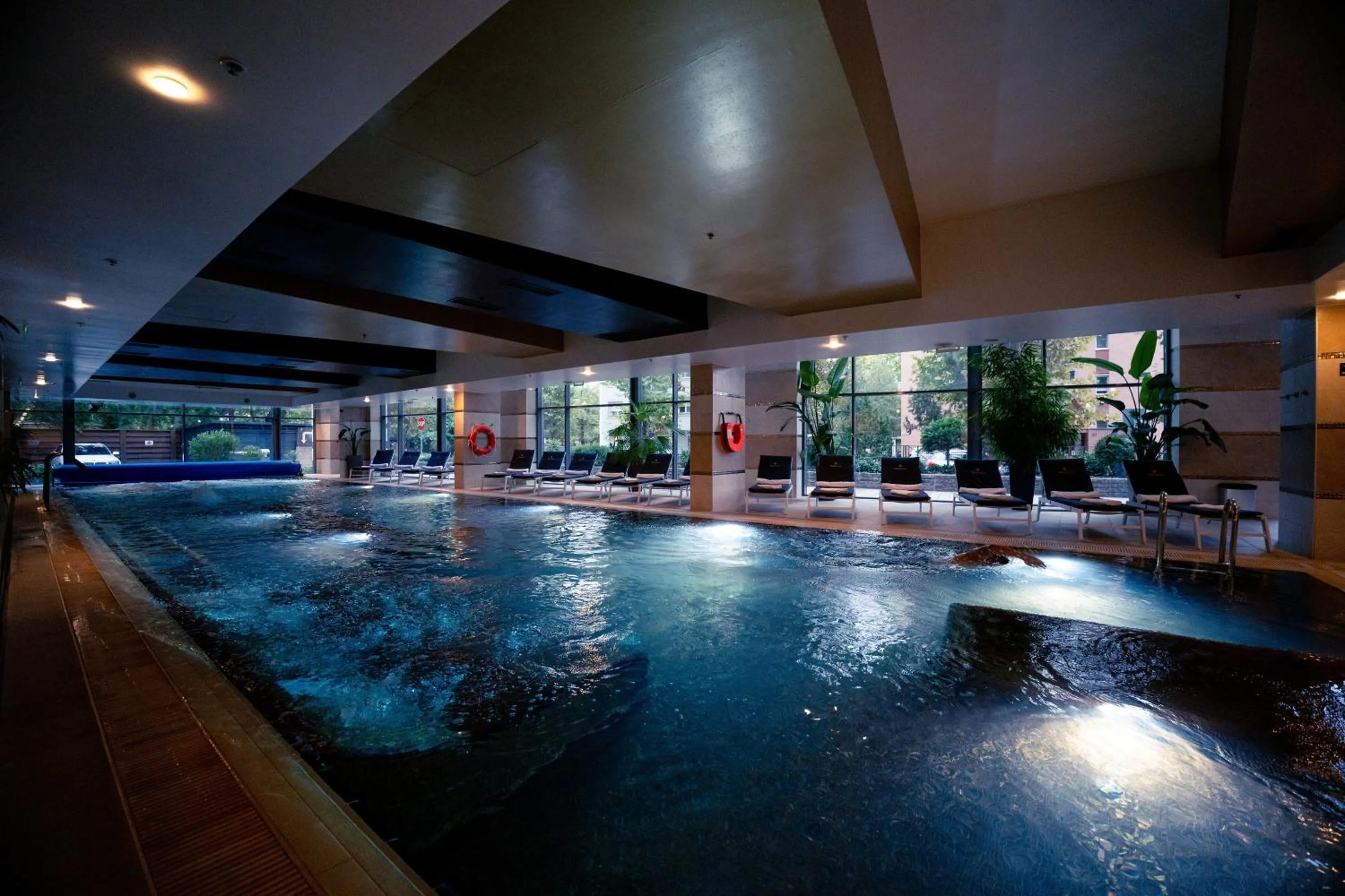 Swimming pool in Hotel Divinus