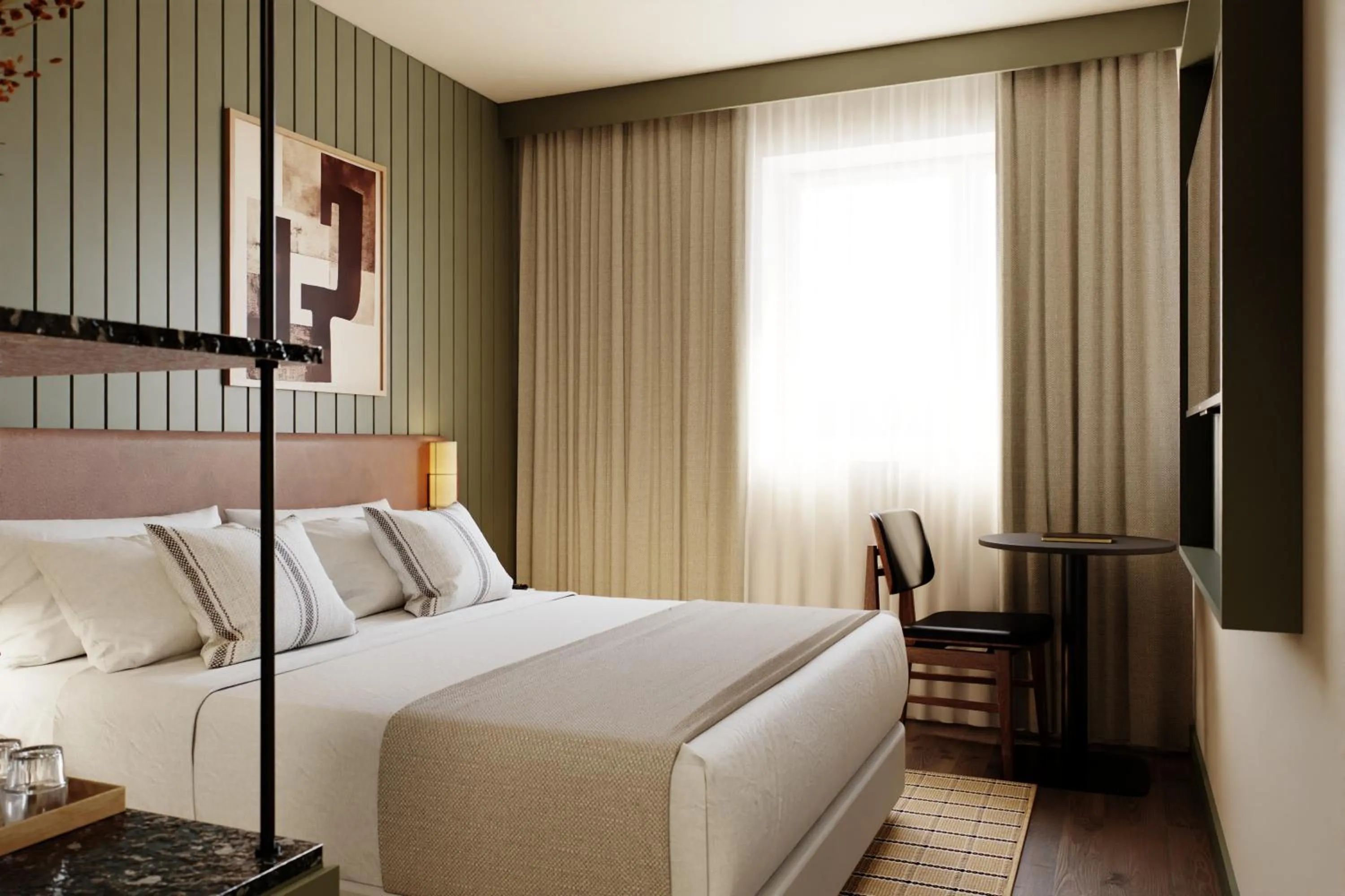 Bed in Soho Boutique Hotel