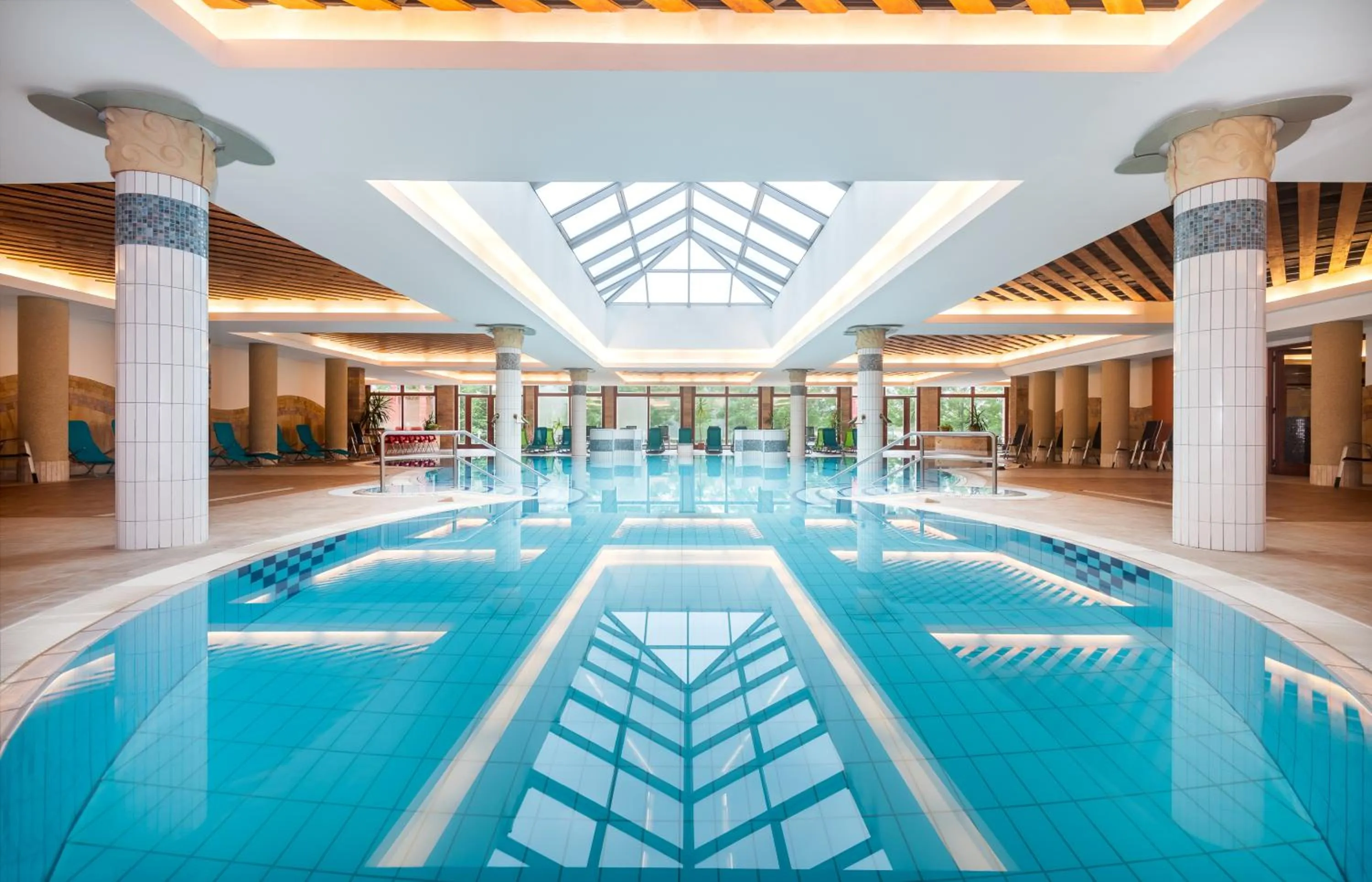 Hot Spring Bath in Aquarell Hotel