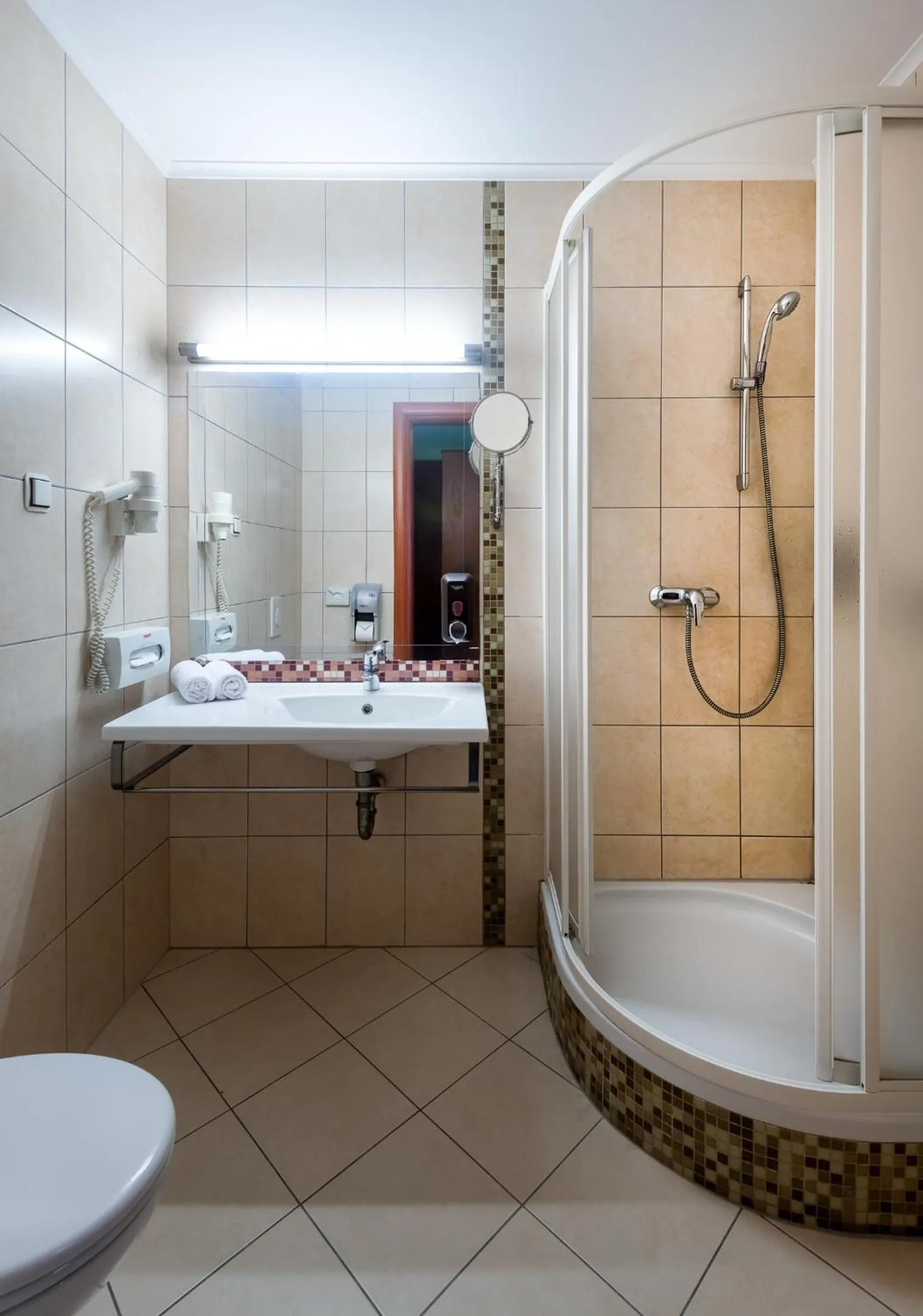 Bathroom in Aquarell Hotel
