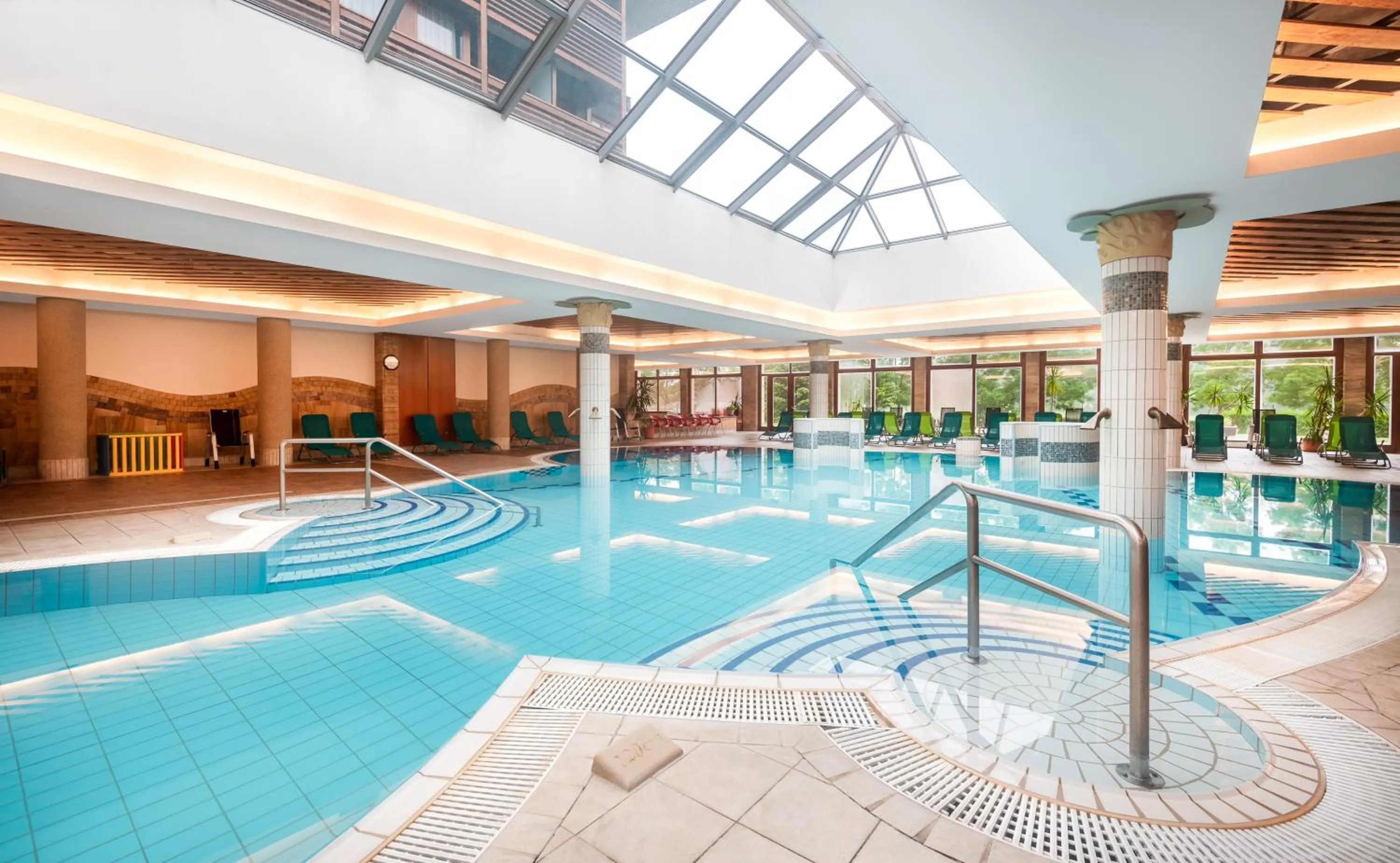 Hot Spring Bath in Aquarell Hotel