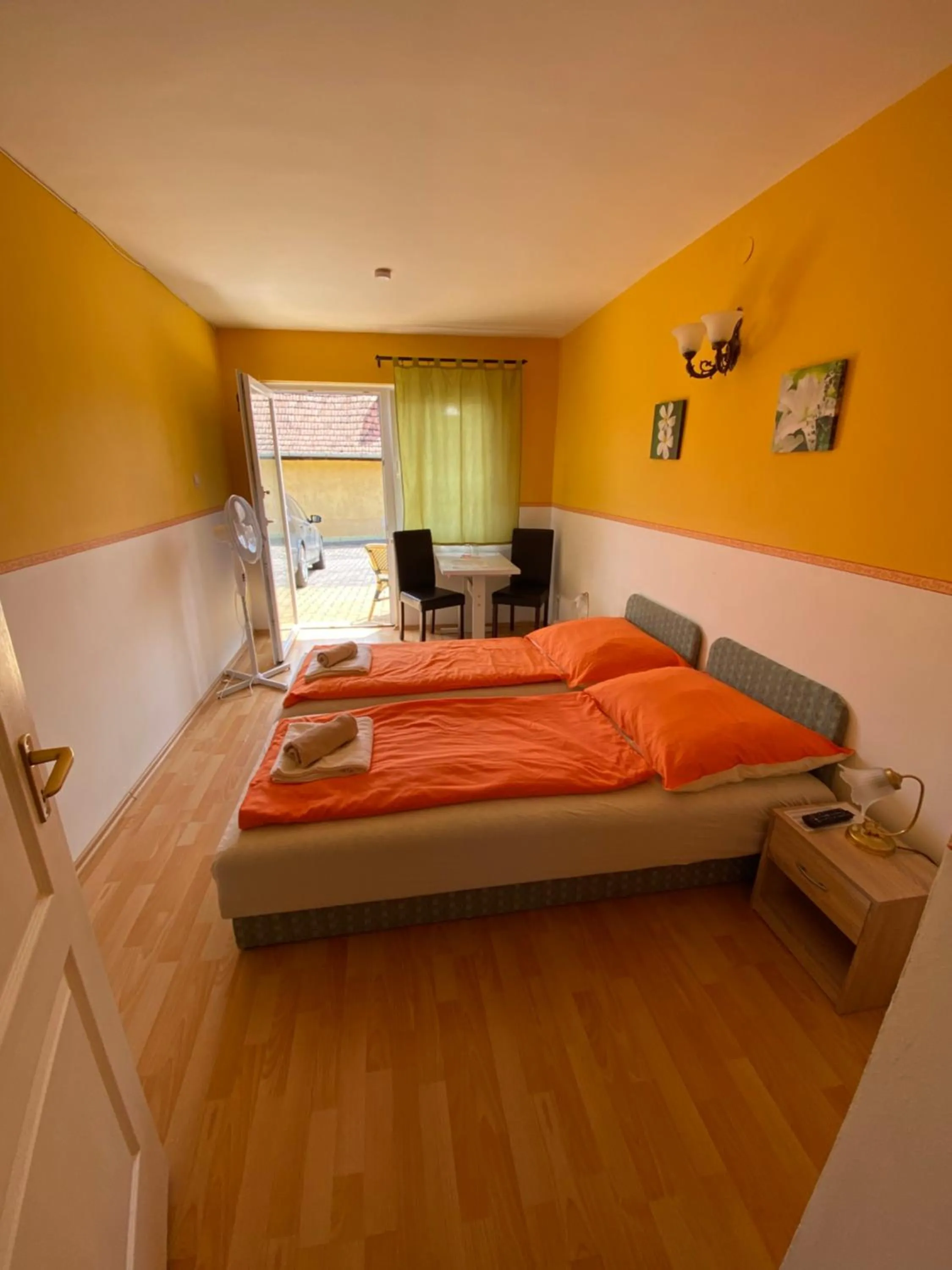 Bed in Appartementhaus 5. Jahreszeit