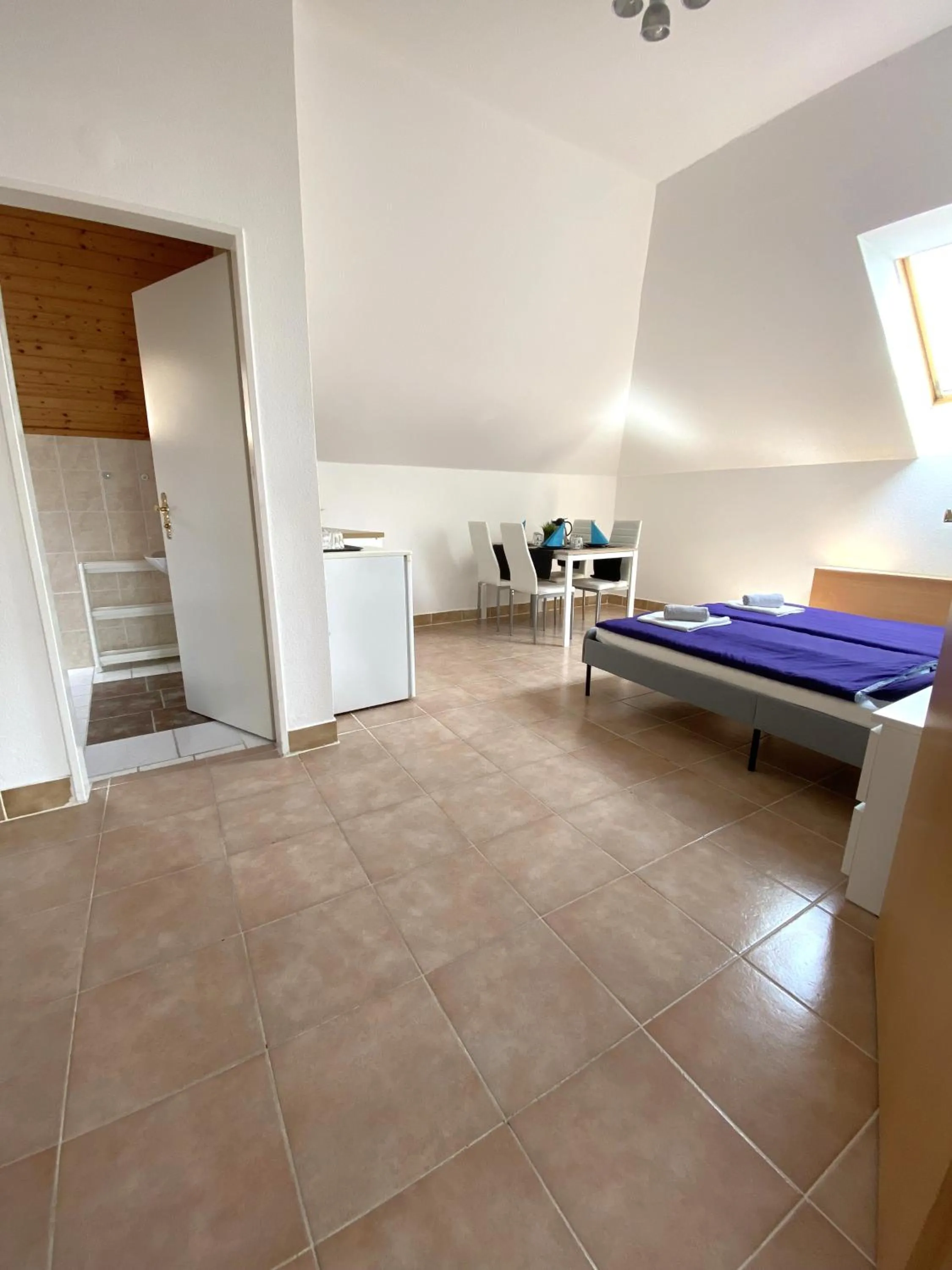 Bed in Appartementhaus 5. Jahreszeit