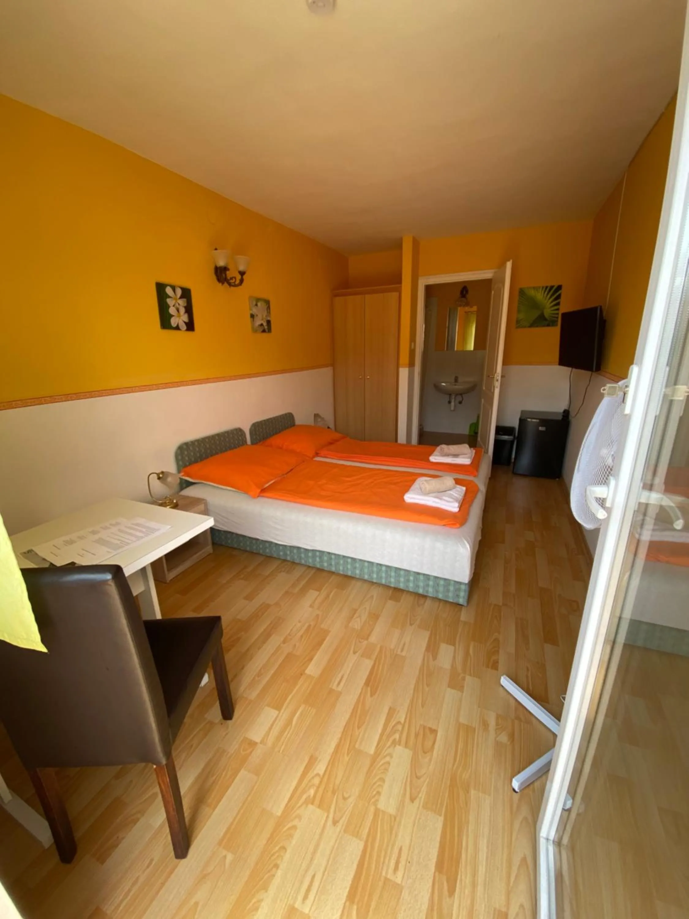 Bed in Appartementhaus 5. Jahreszeit