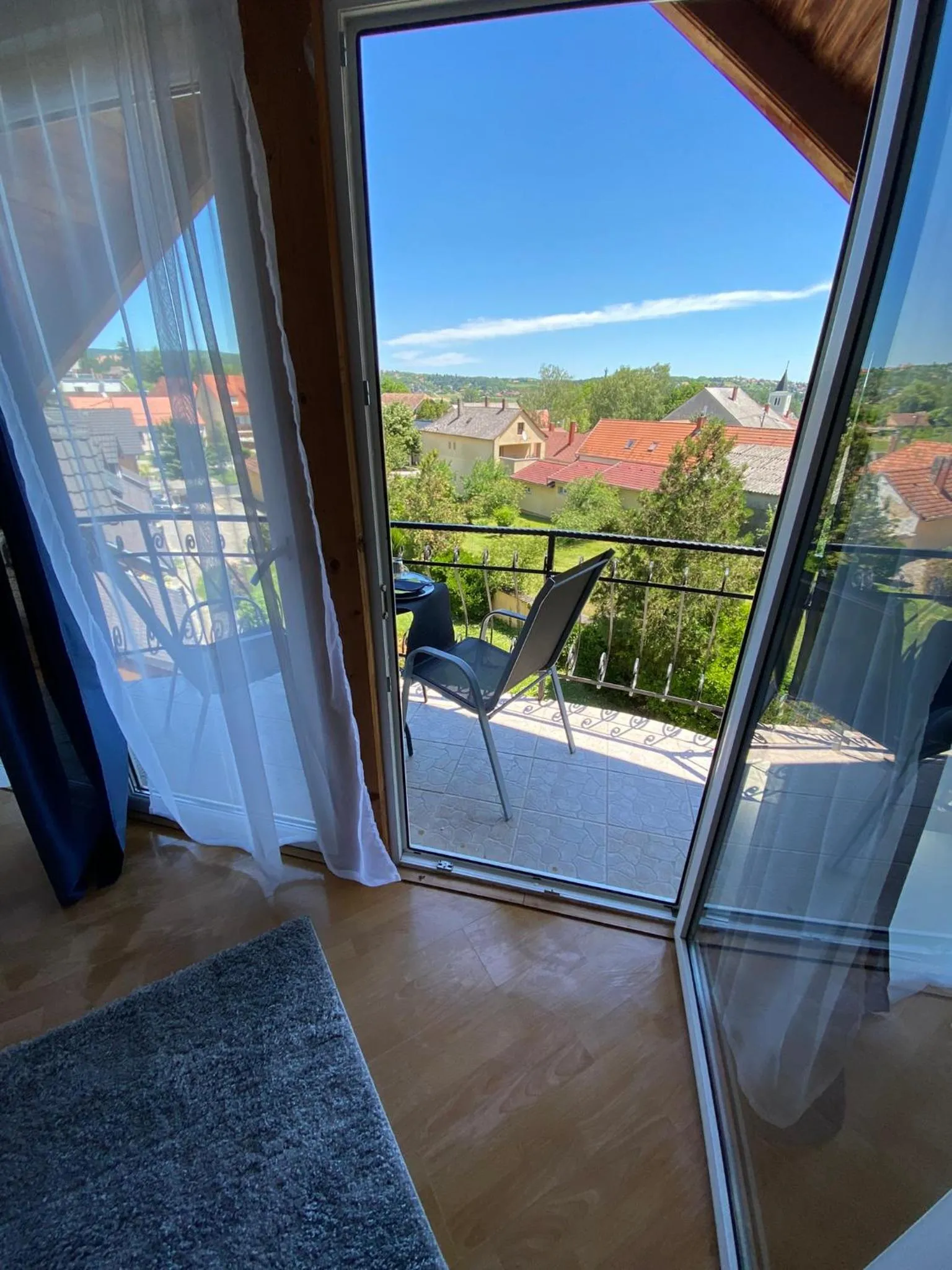 View (from property/room) in Appartementhaus 5. Jahreszeit