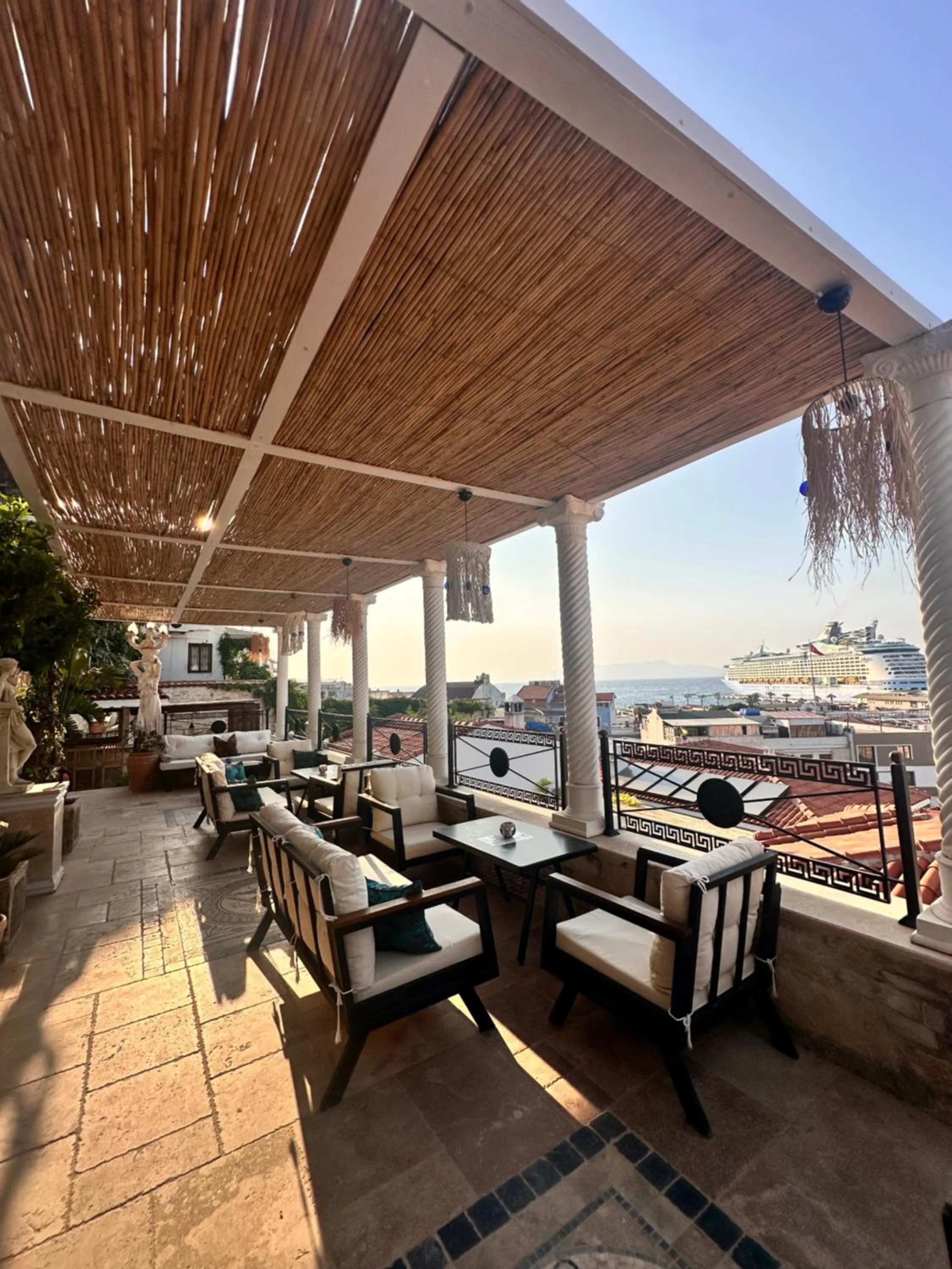 Balcony/Terrace in Villa Ephesus Hotel