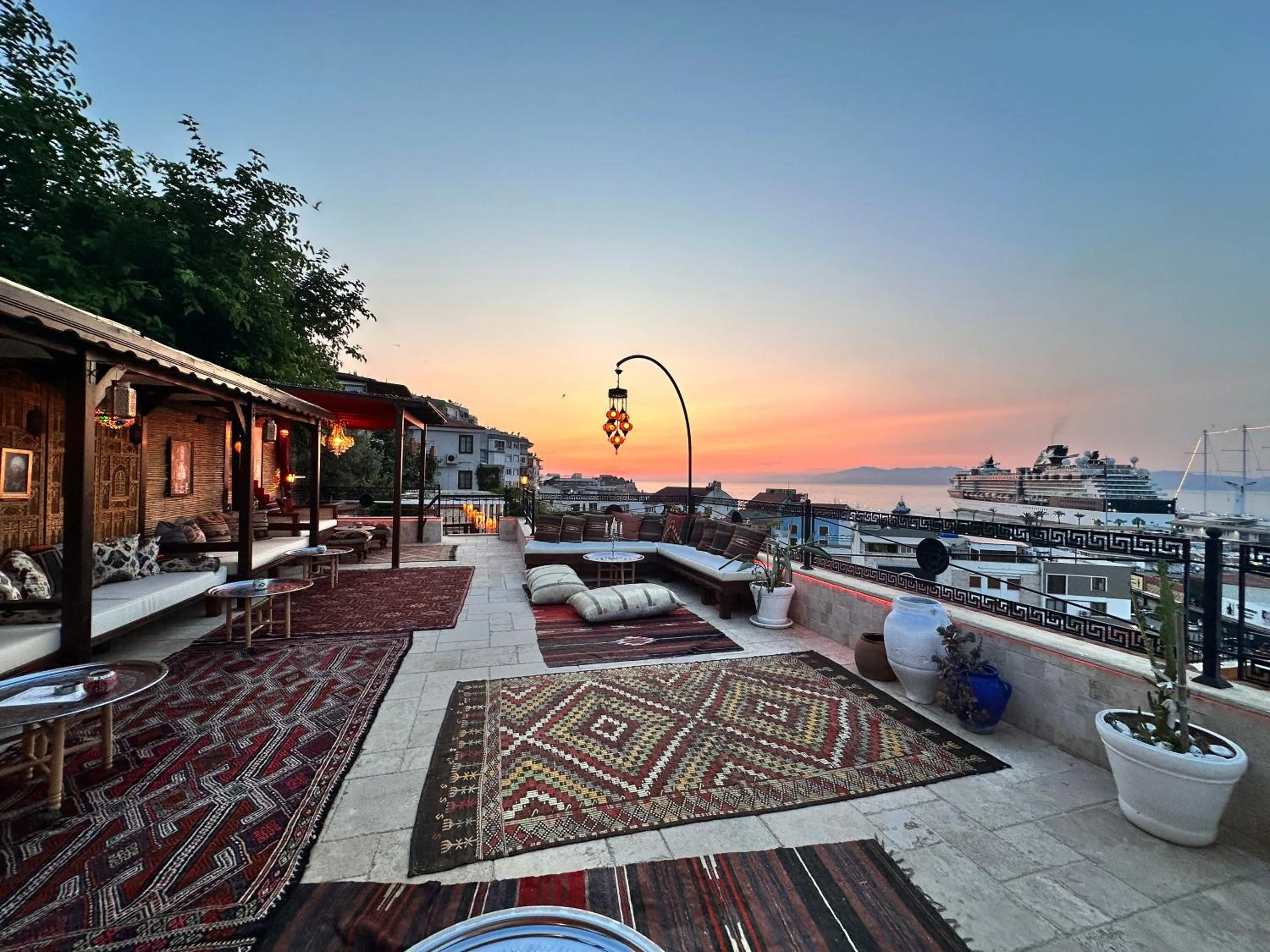 Balcony/Terrace in Villa Ephesus Hotel