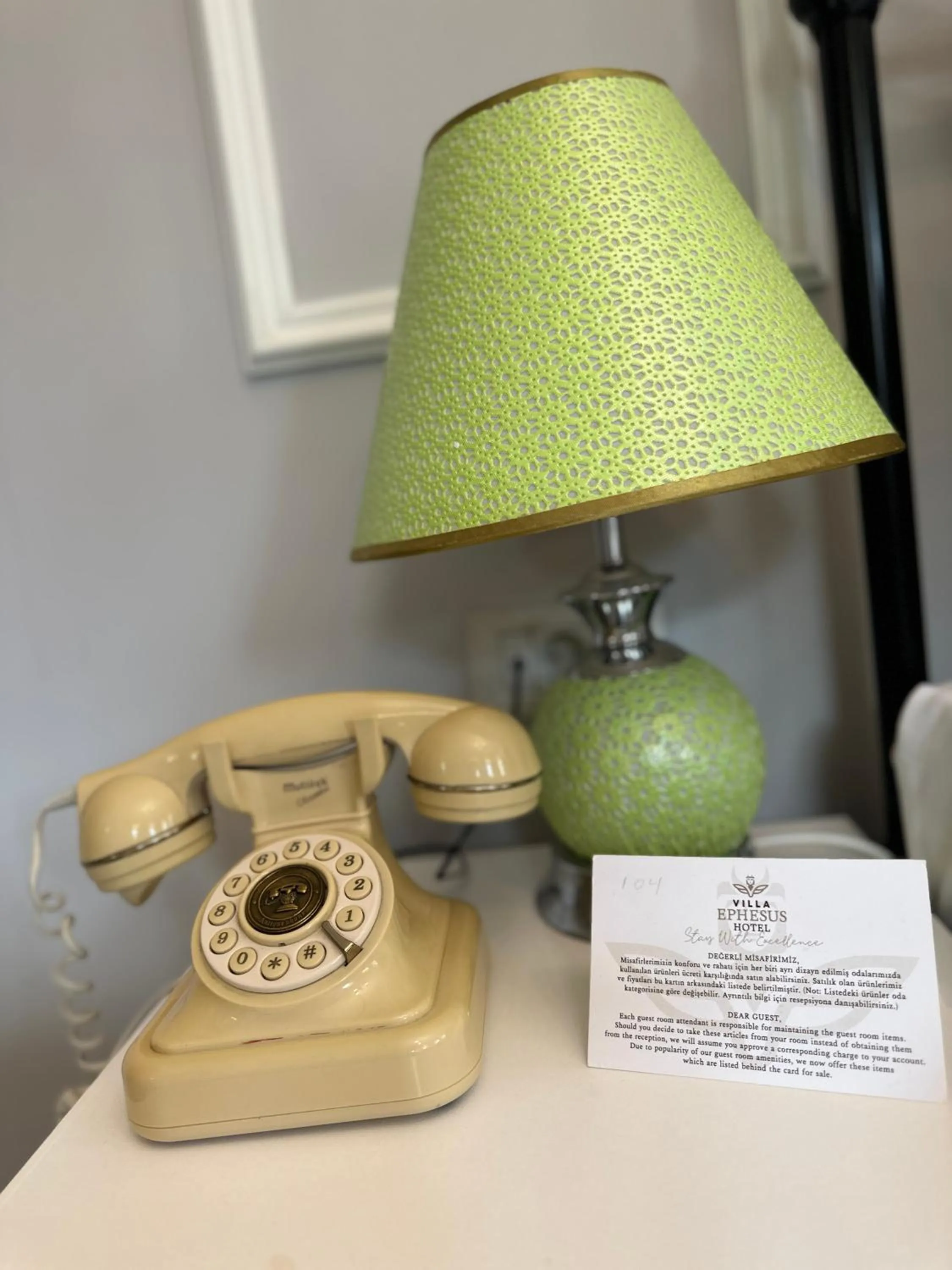 furniture in Villa Ephesus Hotel