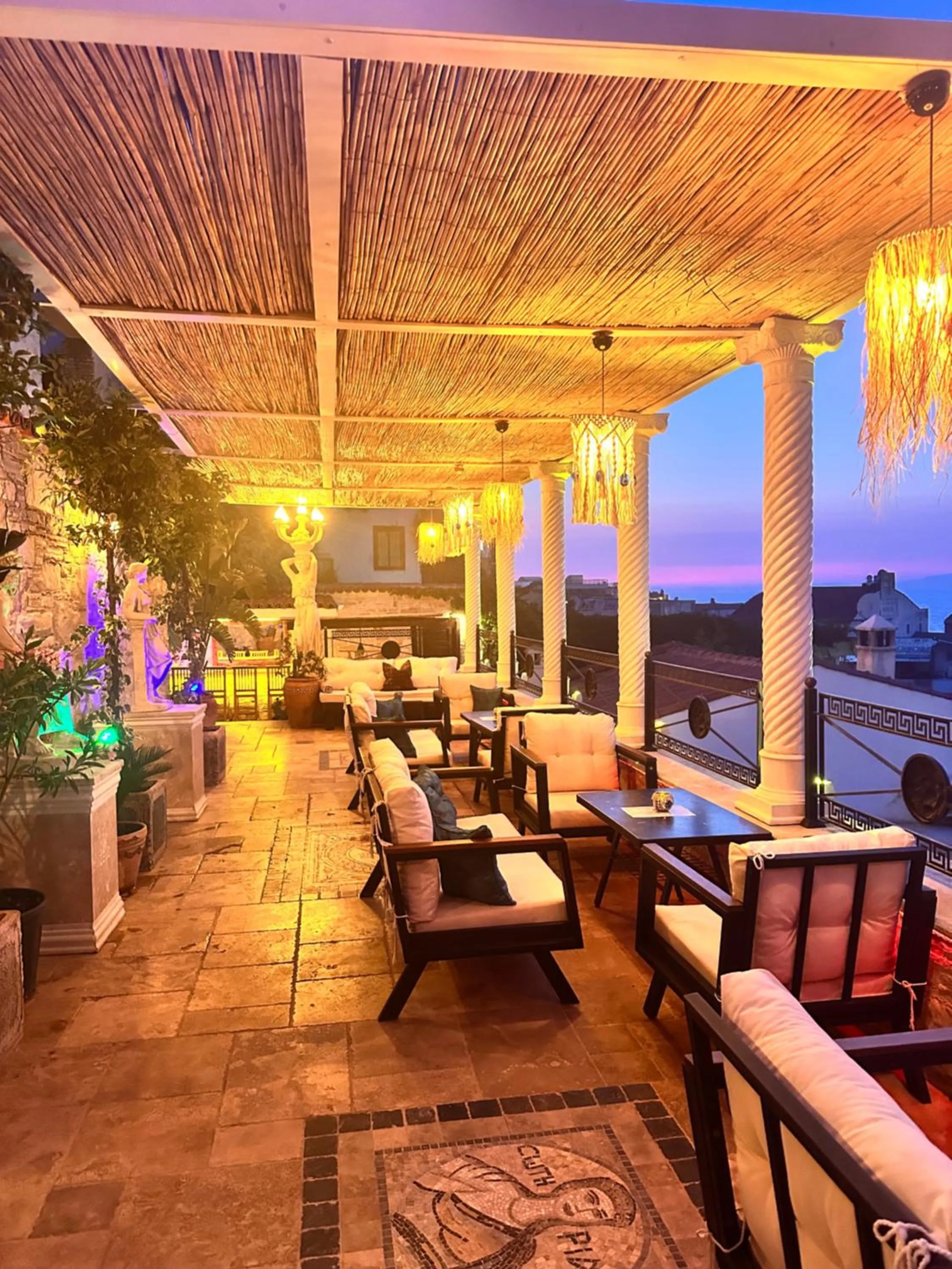 Balcony/Terrace in Villa Ephesus Hotel
