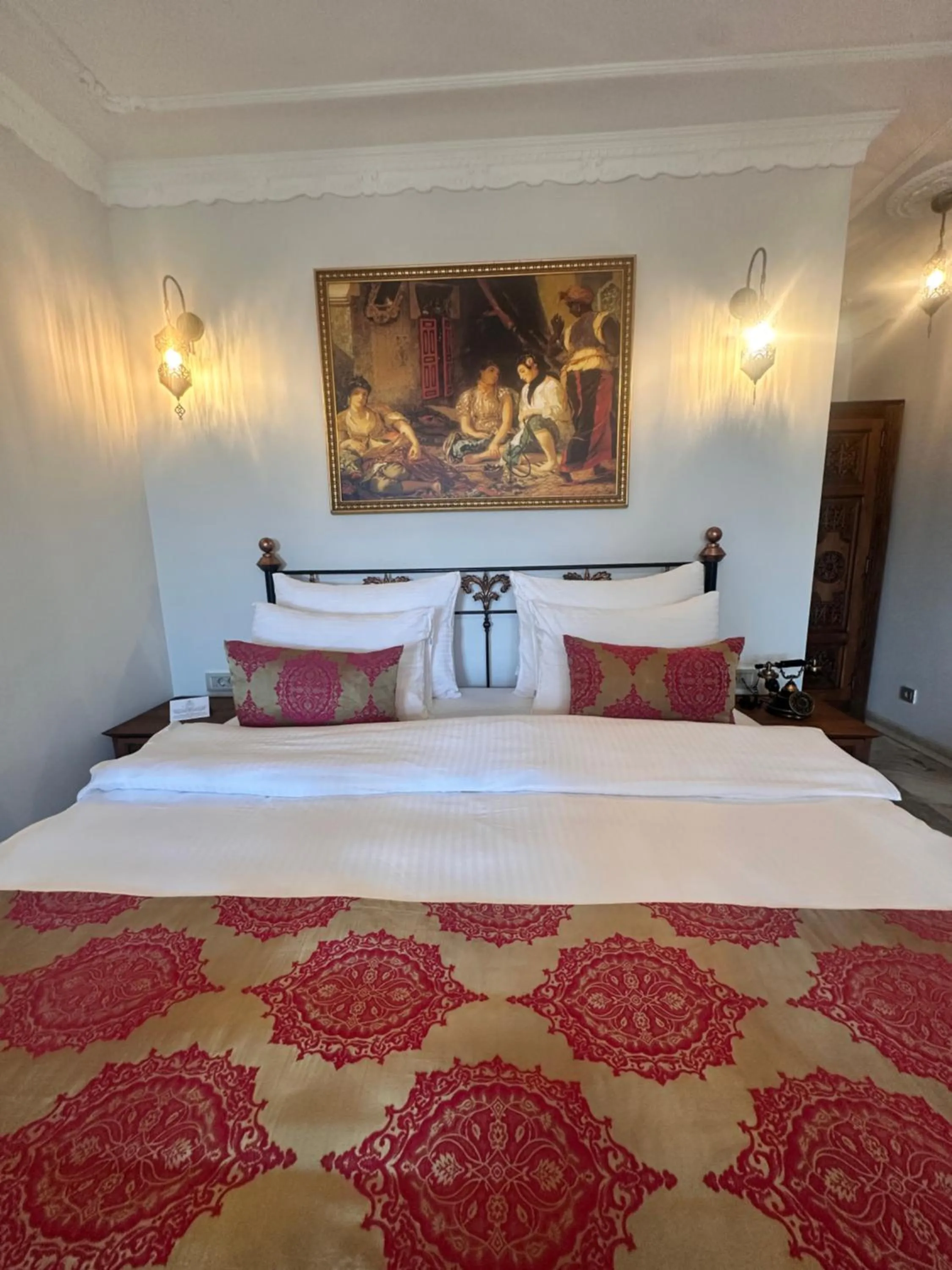 Bedroom, Bed in Villa Ephesus Hotel