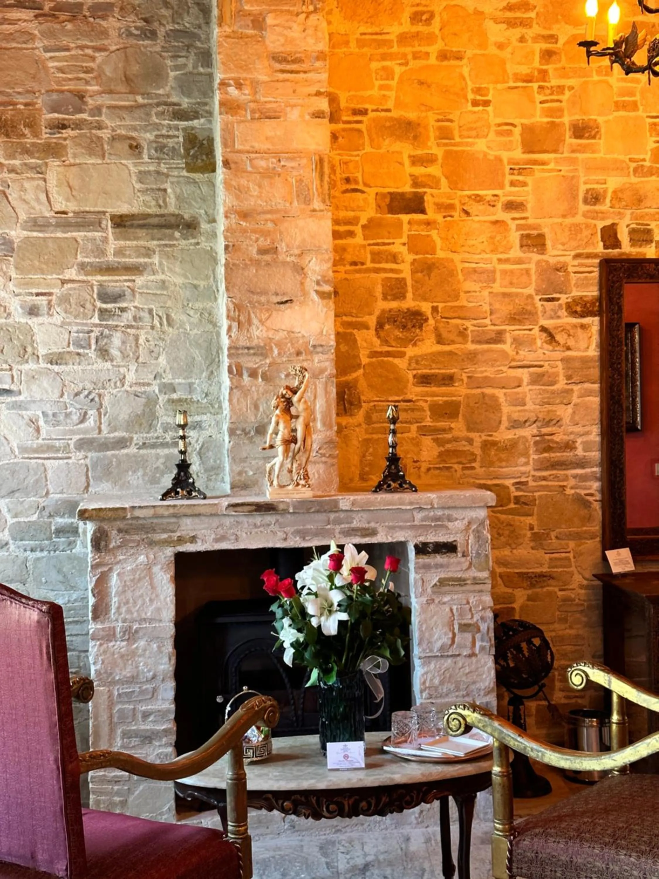 Seating area in Villa Ephesus Hotel