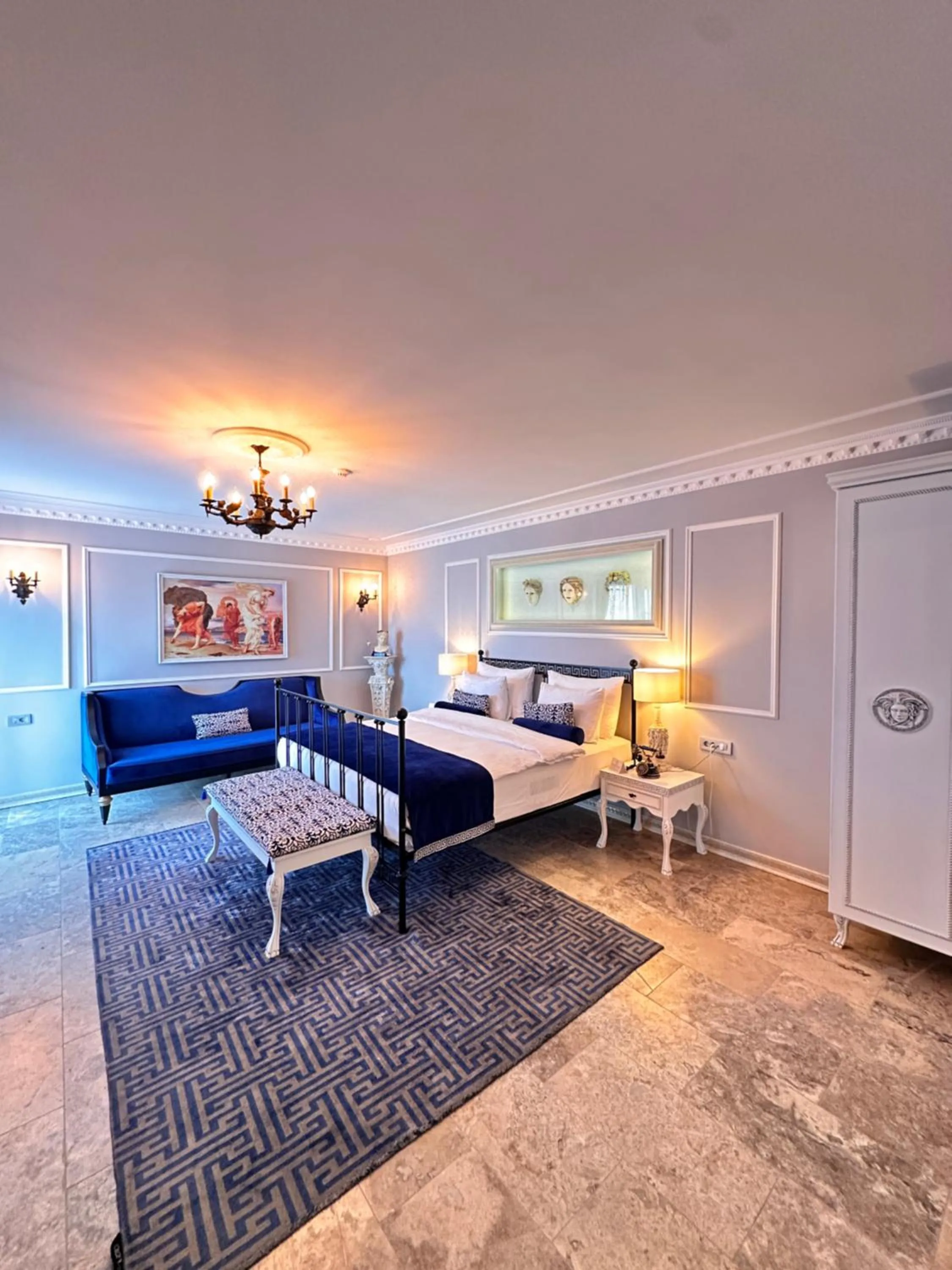 Photo of the whole room, Bed in Villa Ephesus Hotel