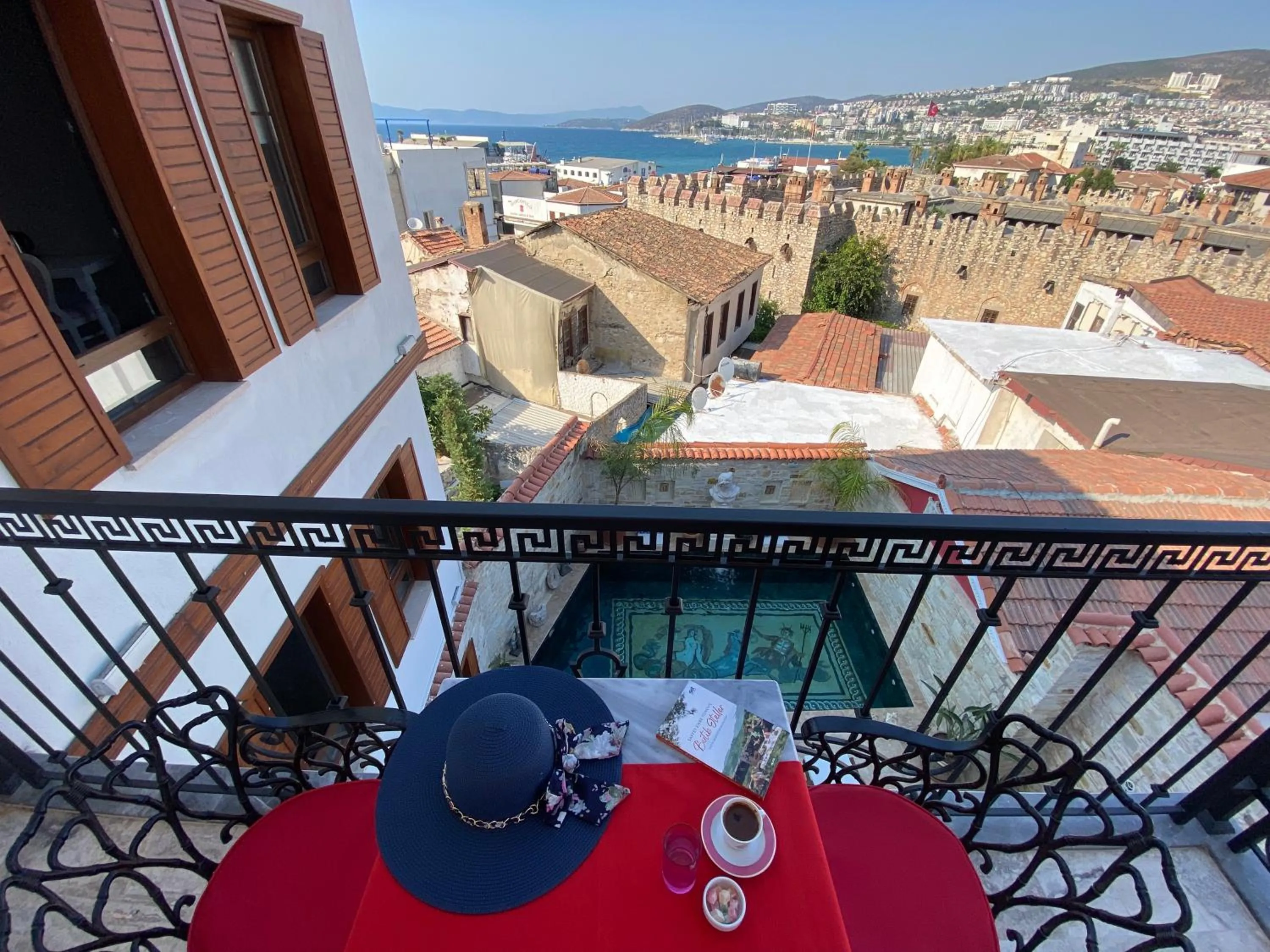 Balcony/Terrace in Villa Ephesus Hotel
