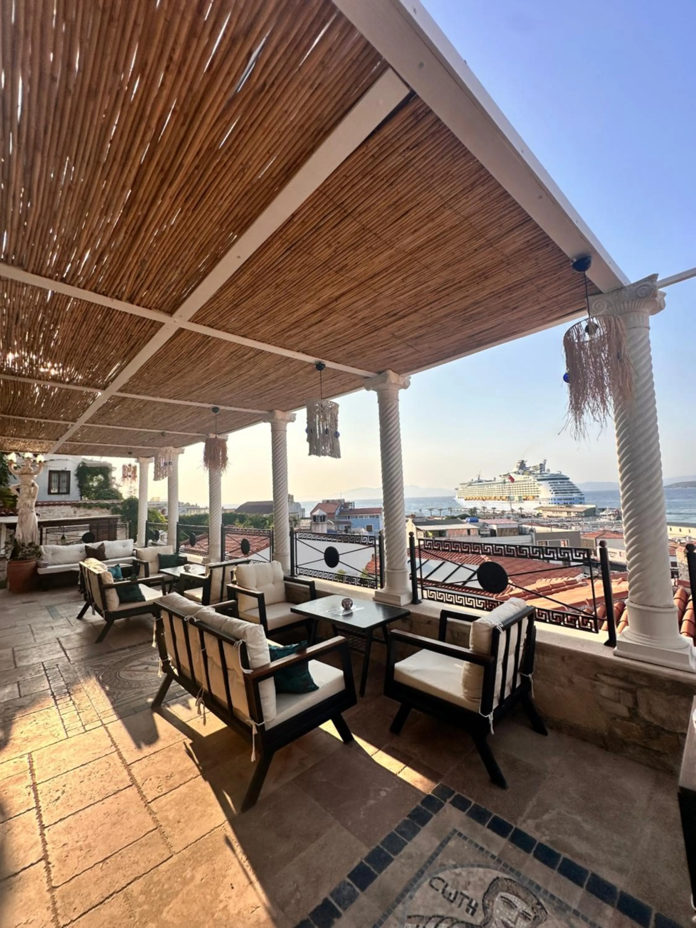 Balcony/Terrace in Villa Ephesus Hotel