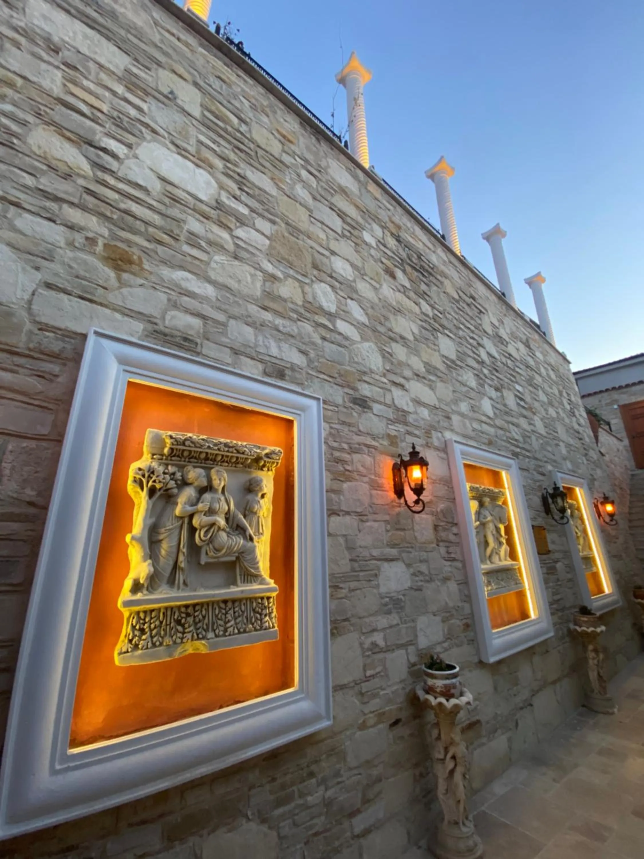Balcony/Terrace in Villa Ephesus Hotel