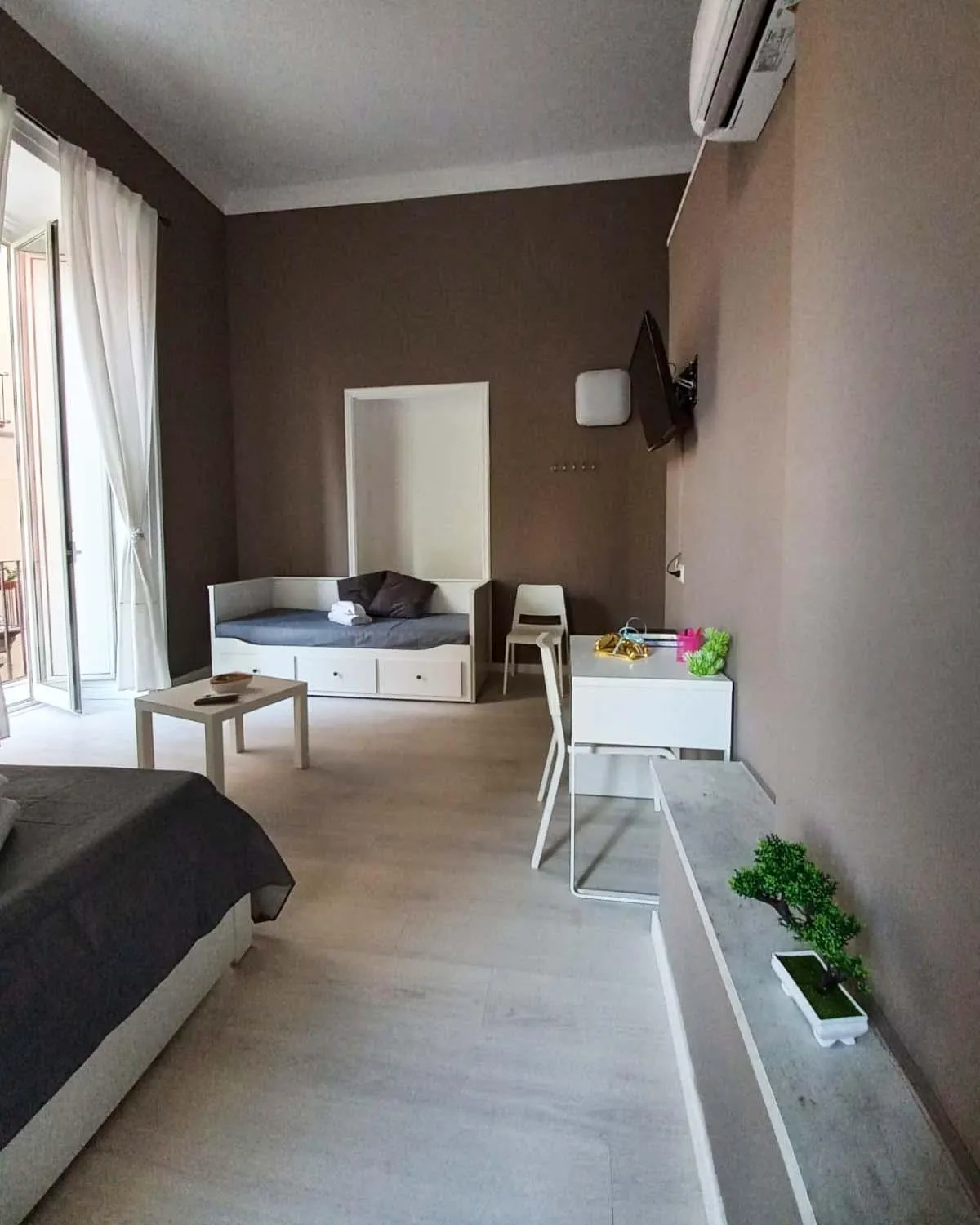 Bed in Le stanze di Partenope