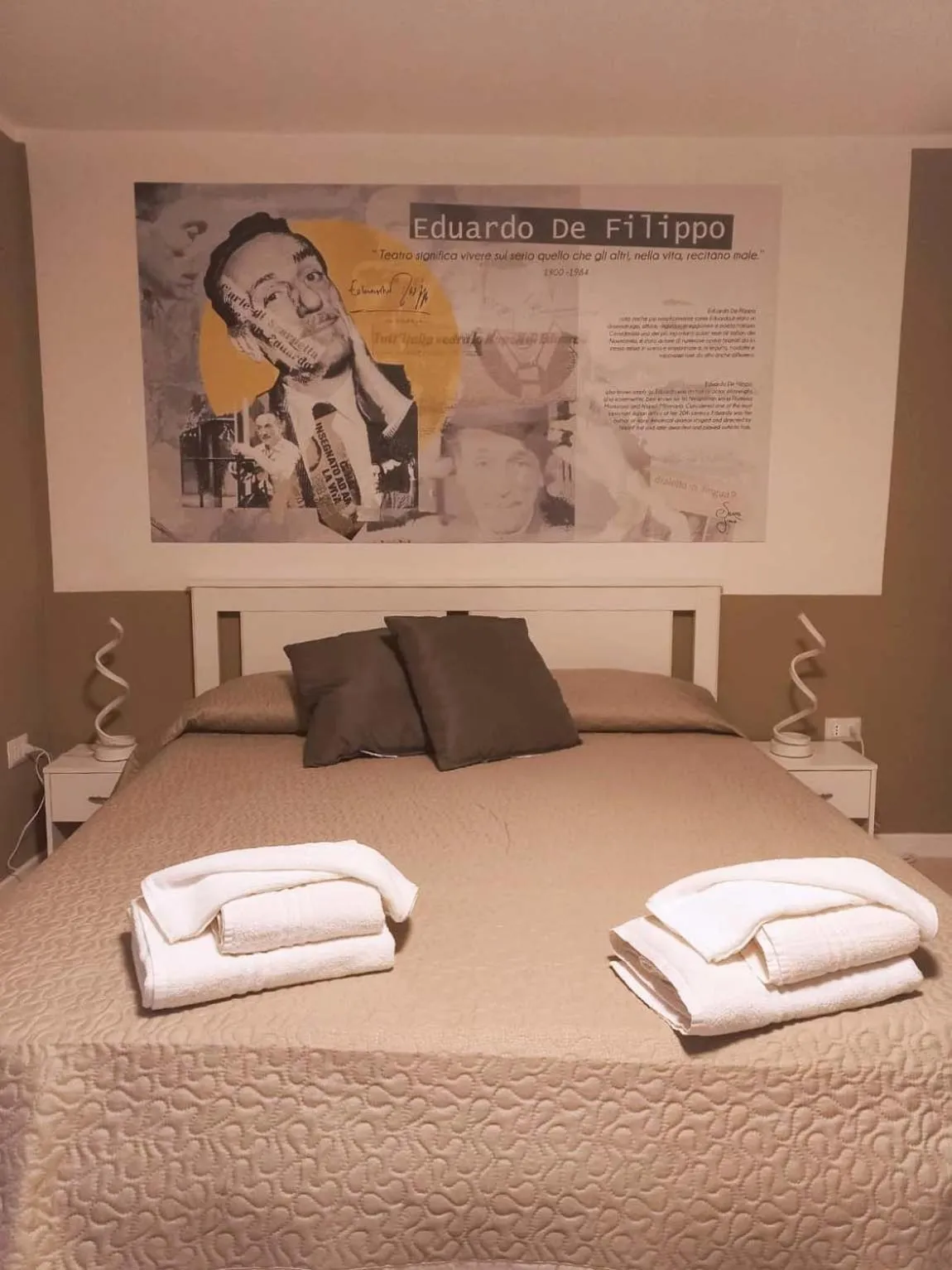 Bed in Le stanze di Partenope