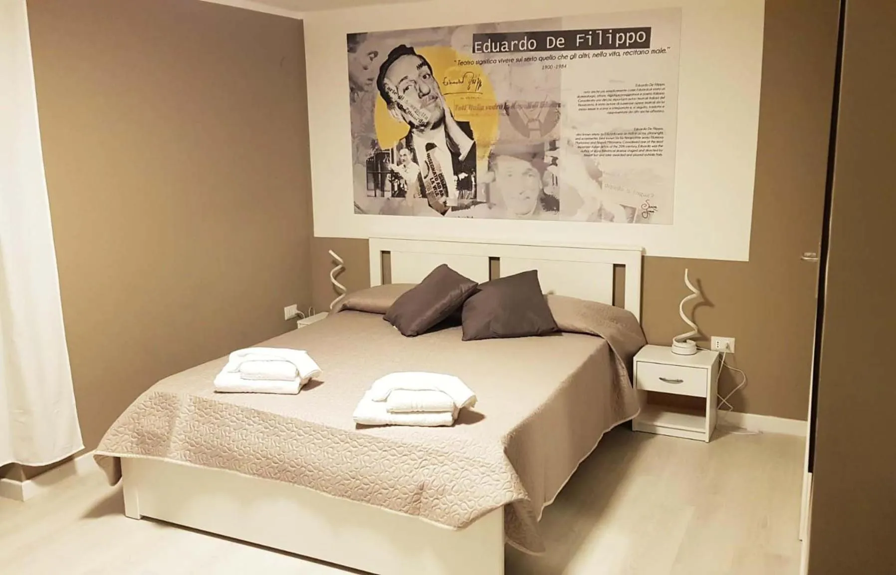 Bed in Le stanze di Partenope