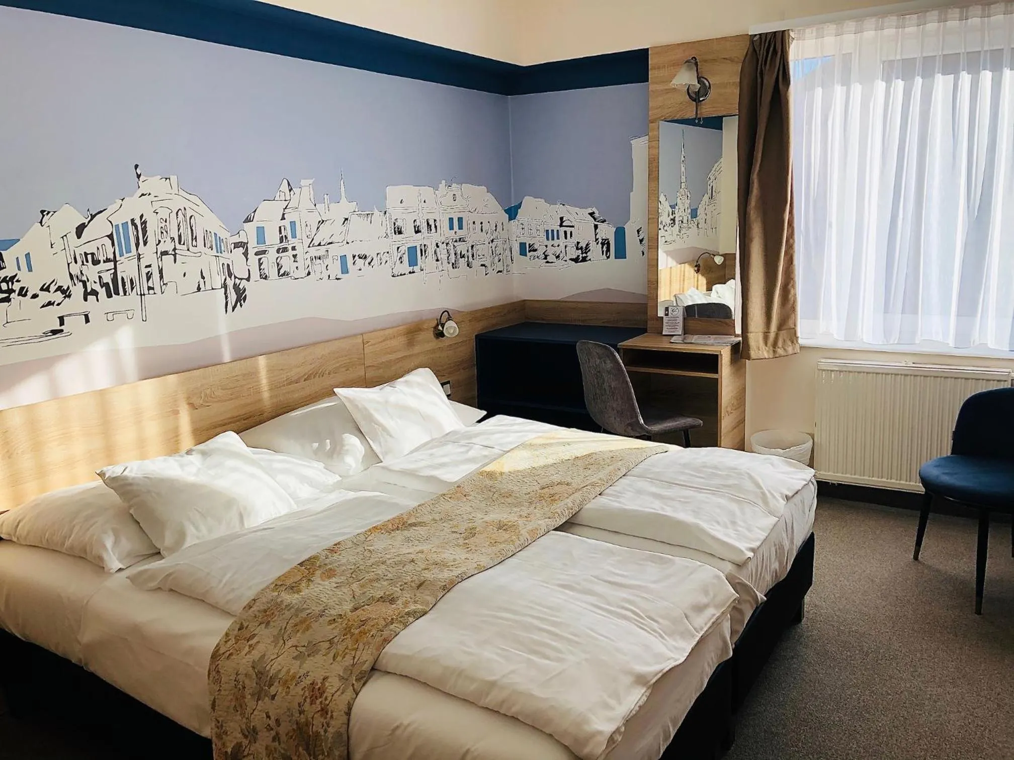 Bed in Hotel Irottkö