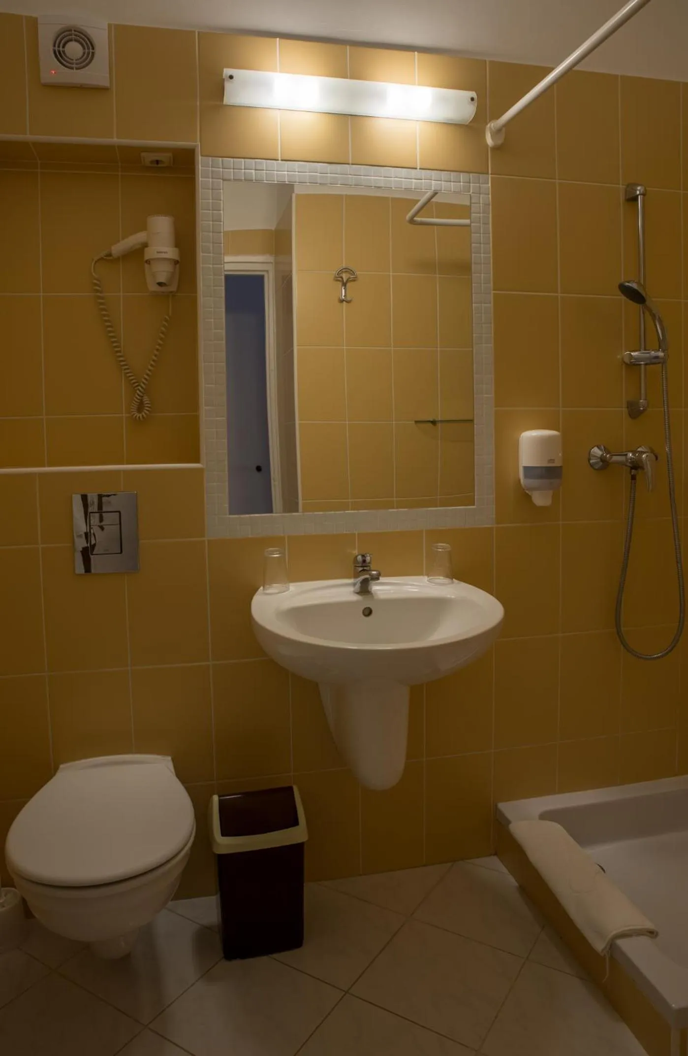 Bathroom in Hotel Irottkö
