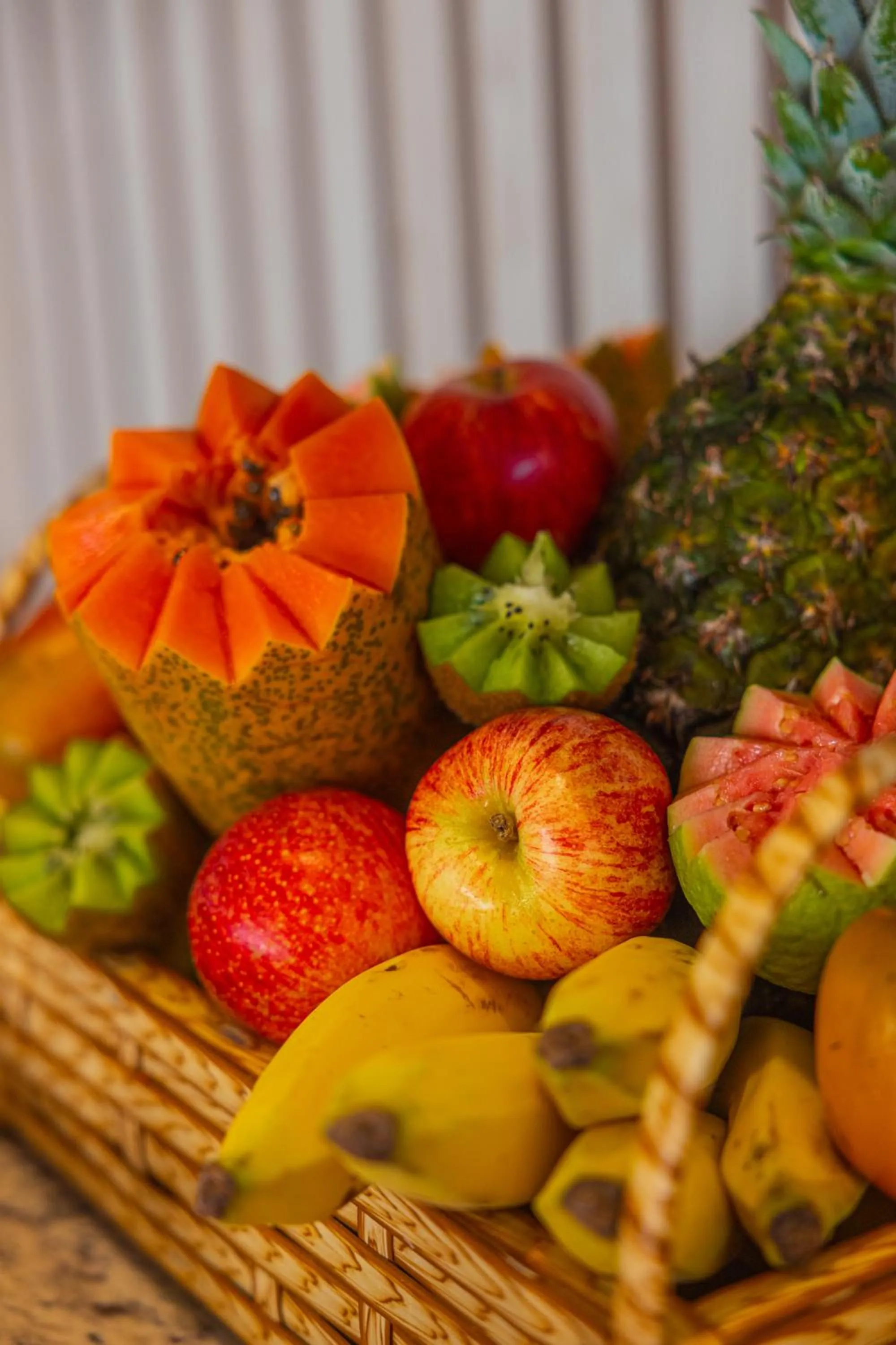 Buffet breakfast in Ubatuba Praia Hotel